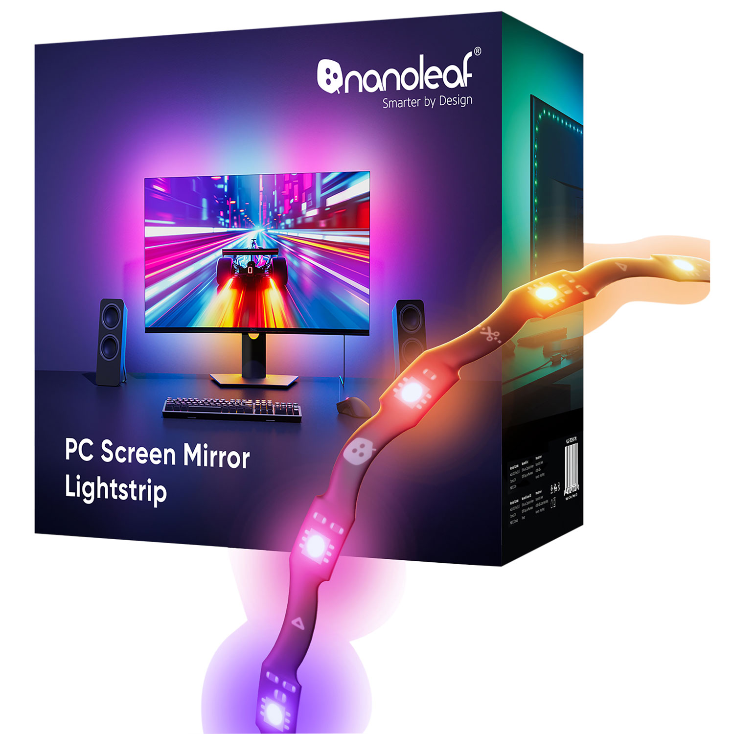 Nanoleaf PC Screen Mirror Lightstrip for Screens up to 32"