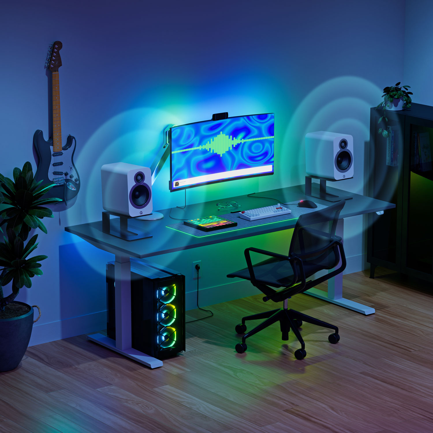 Nanoleaf PC Screen Mirror Lightstrip for Screens up to 32"