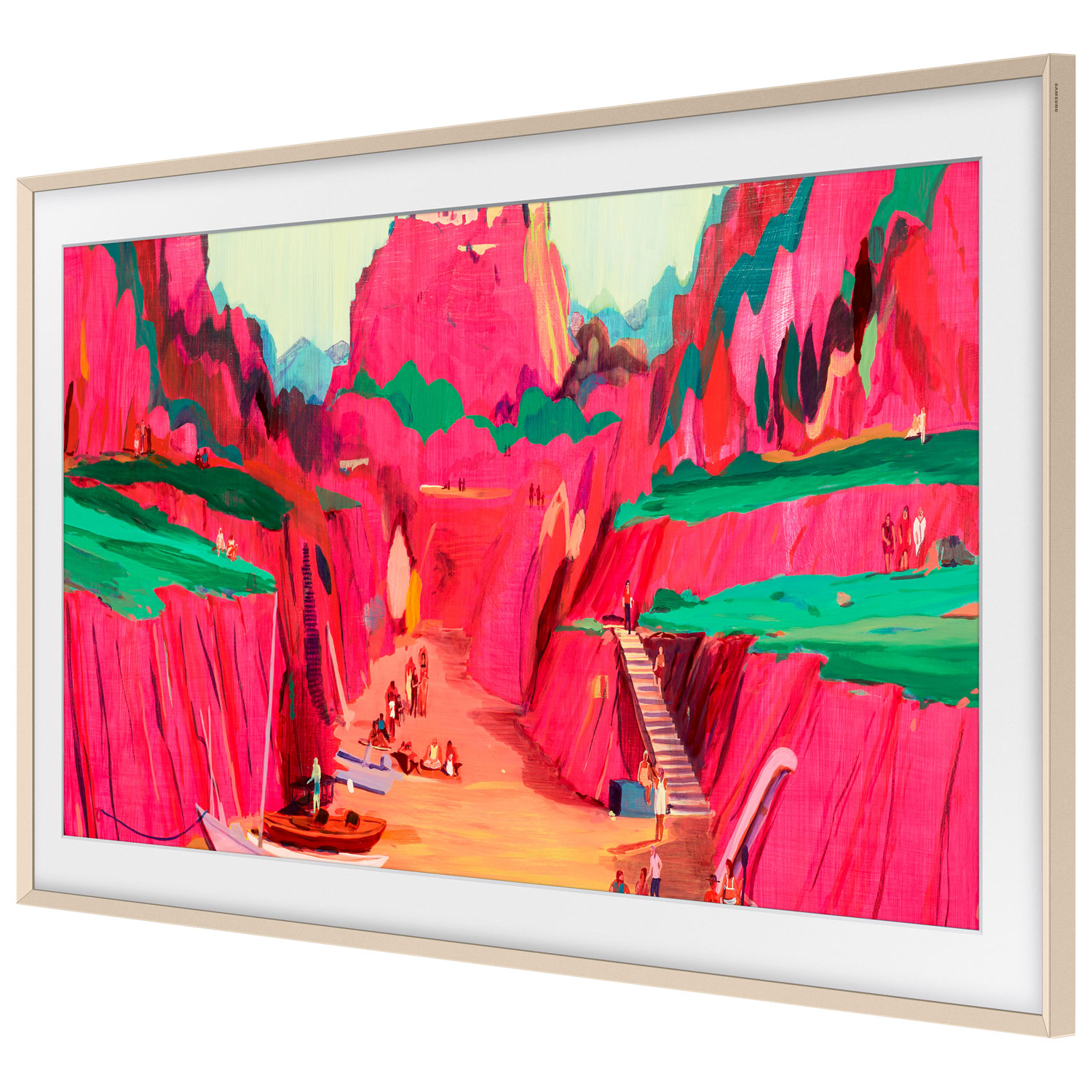 Samsung 85" Frame Bezel for The Frame Pro TV - Sand Gold