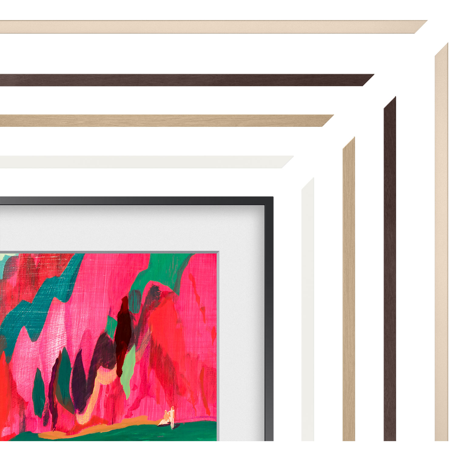 Samsung 85" Frame Bezel for The Frame Pro TV - Sand Gold