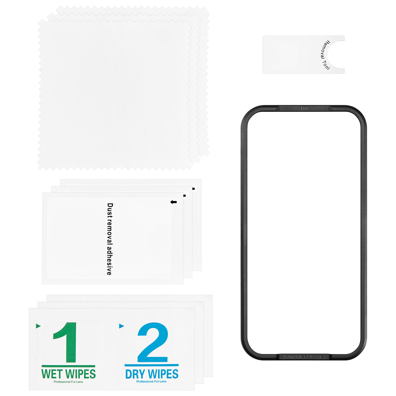 Protecteur d'écran en verre avec protecteurs d'objectif d'Insignia pour iPhone 17 - Paquet de 3 - Exclusivité de Best Buy