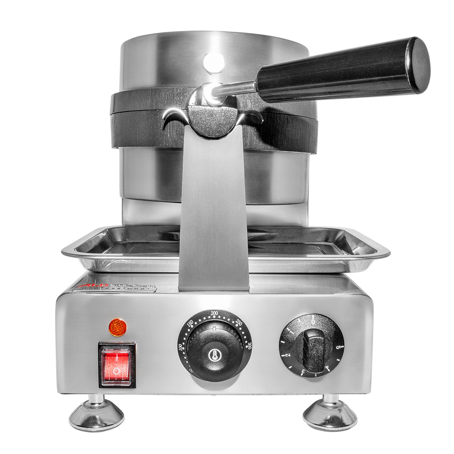 AP-593 Belgian Waffle Maker Thick | Rotating Waffle Machine | Flower Petals Shape Waffles | Belgian Waffle Iron | Stainless Steel | 110V
