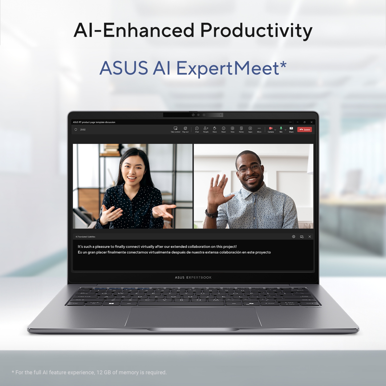 ASUS ExpertBook P3 Business Laptop (14" WQXGA /Intel® Core™ i7-13620H ...