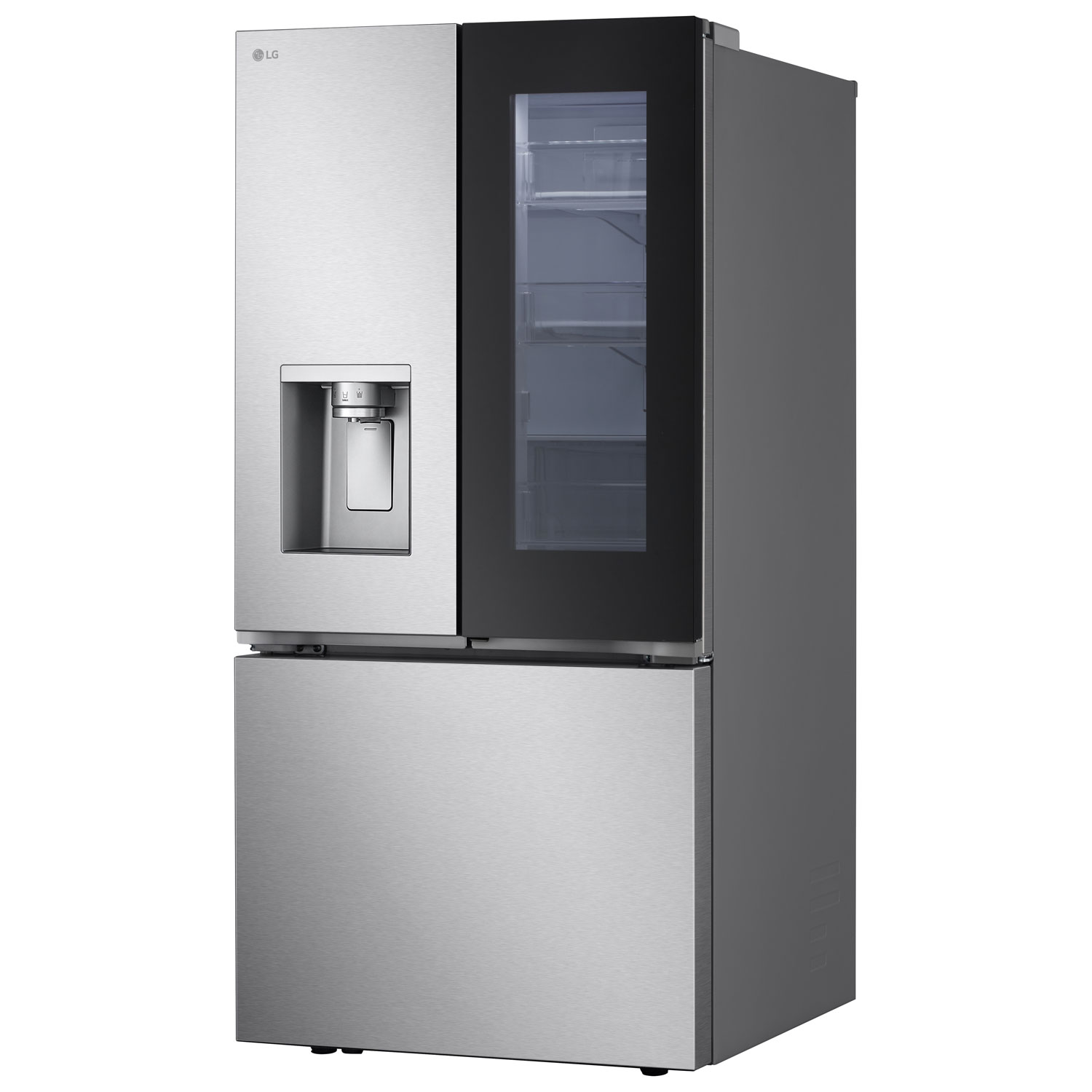LG 33" 24.5 Cu. Ft. French Door Refrigerator with Water & Ice Dispenser - Stainless Steel