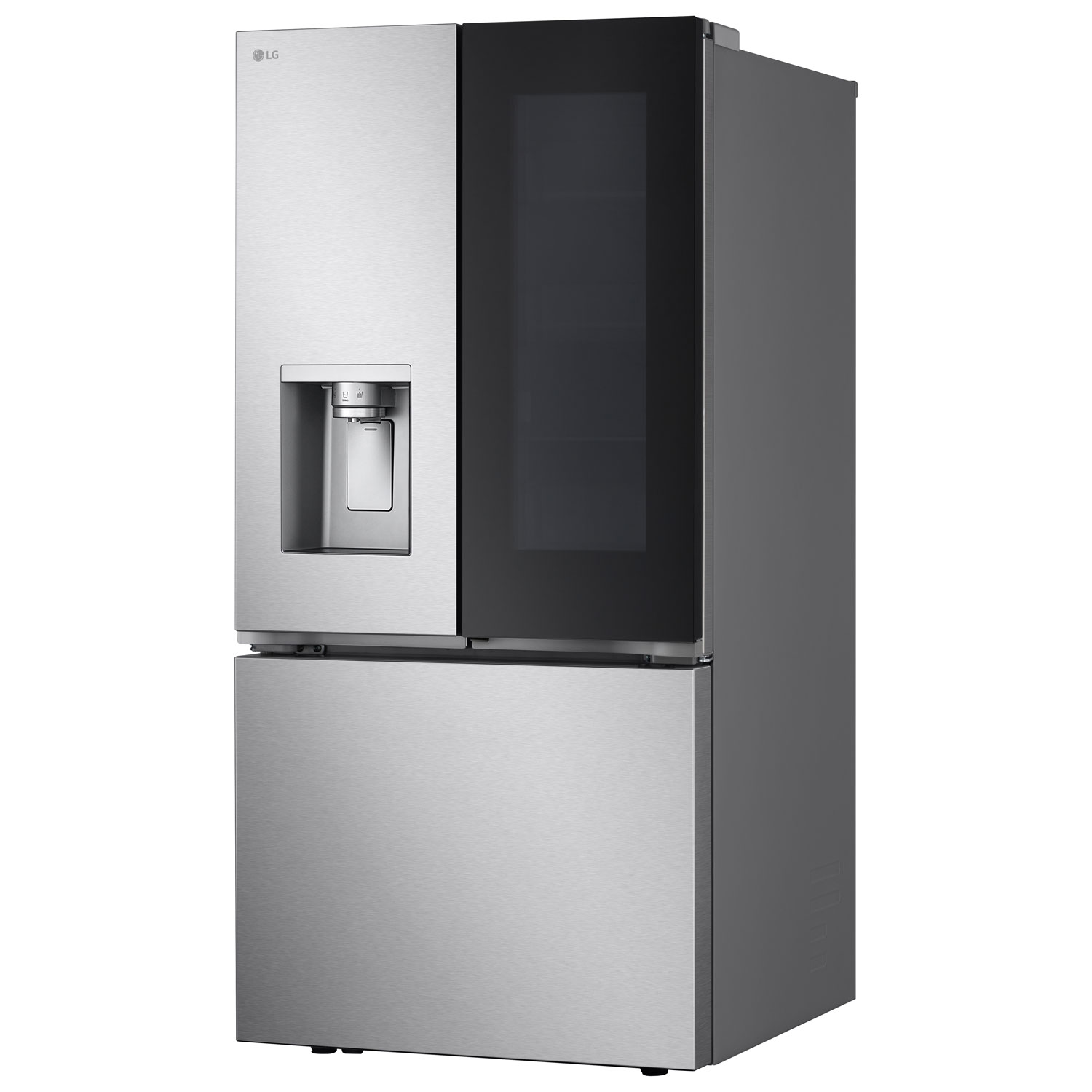 LG 33" 24.5 Cu. Ft. French Door Refrigerator with Water & Ice Dispenser - Stainless Steel