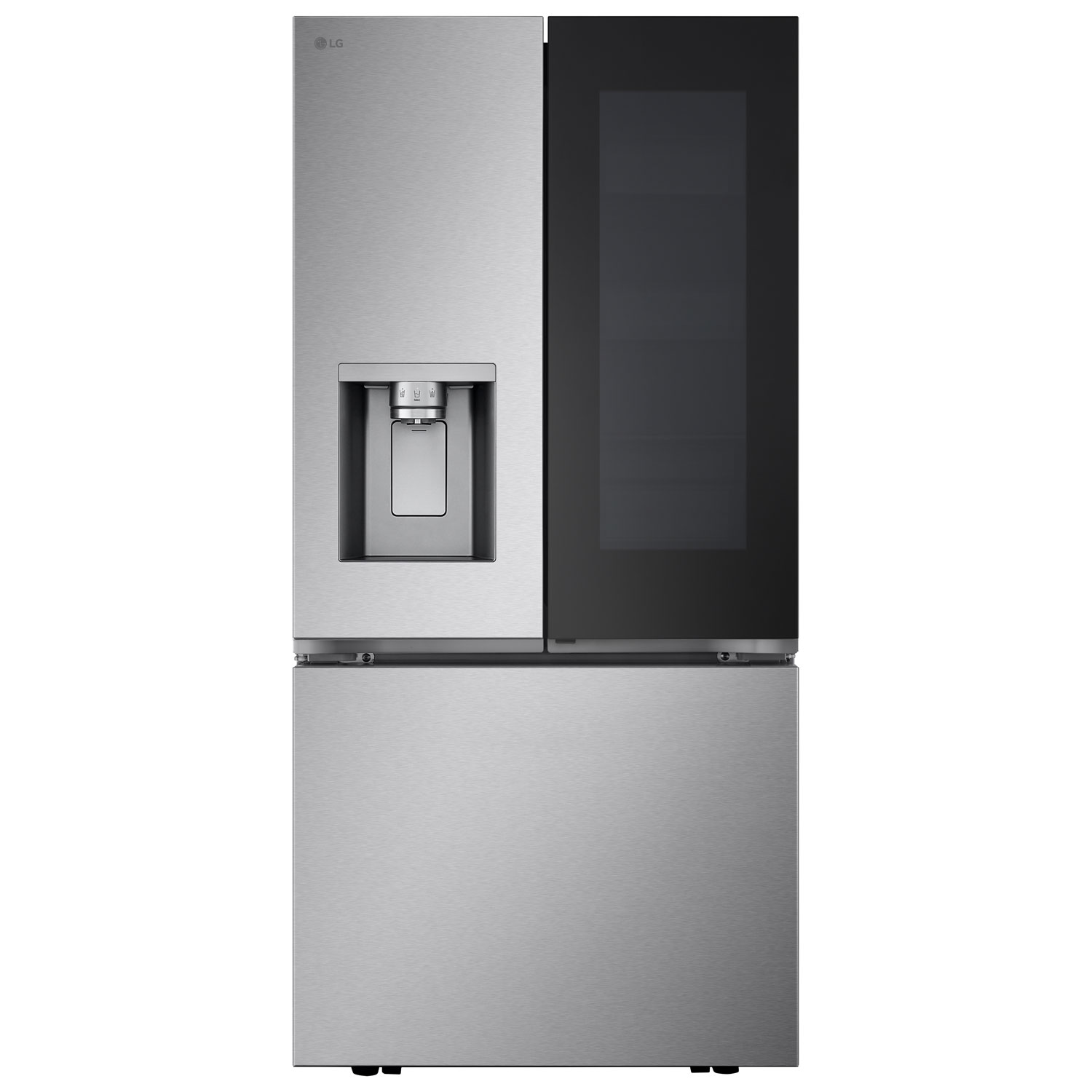 LG 33" 24.5 Cu. Ft. French Door Refrigerator with Water & Ice Dispenser - Stainless Steel