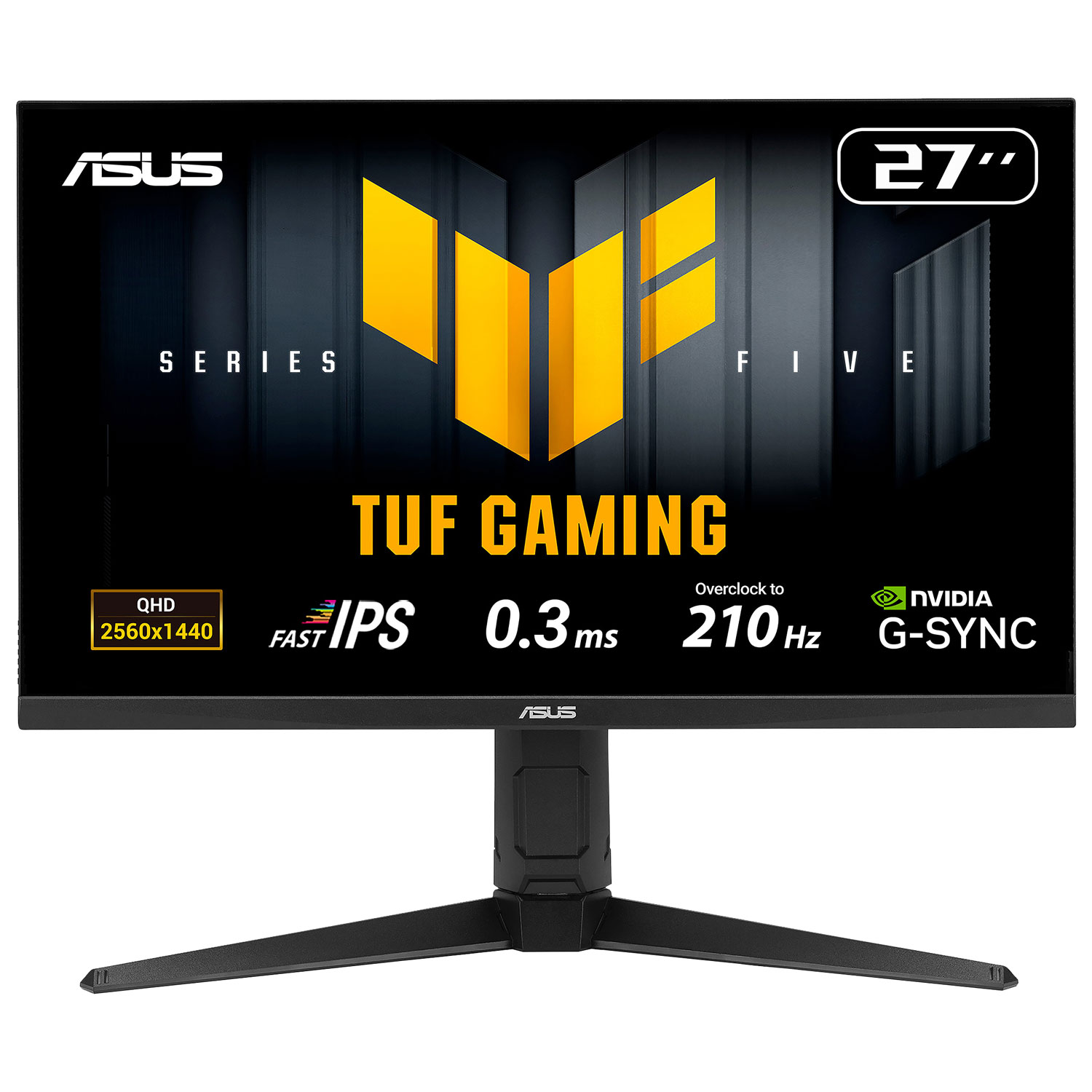 ASUS TUF 27" QHD 200Hz 0.3ms GTG IPS LED FreeSync Gaming Monitor