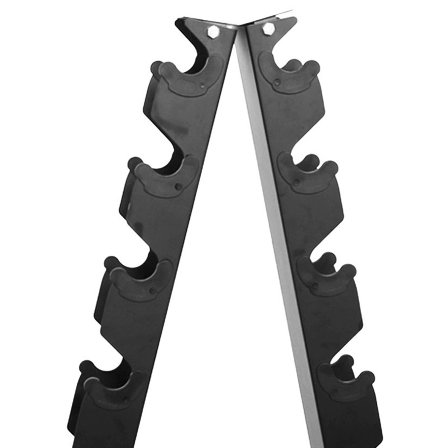 Ensemble d'haltères BalanceFrom avec support, haltères en caoutchouc pour la maison, 150&nbsp;lb