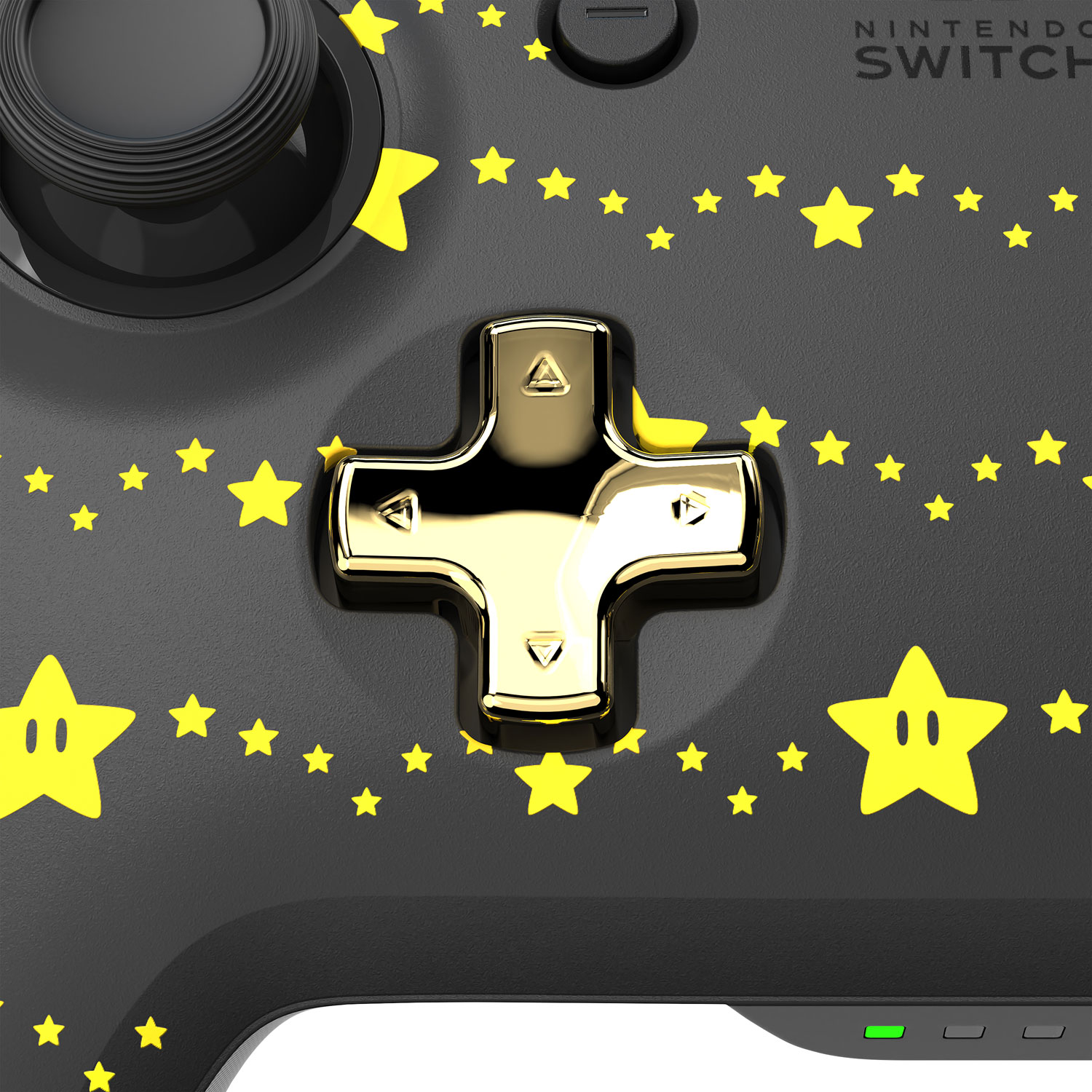PDP REMATCH Glow Wireless Controller for Switch - Super Star