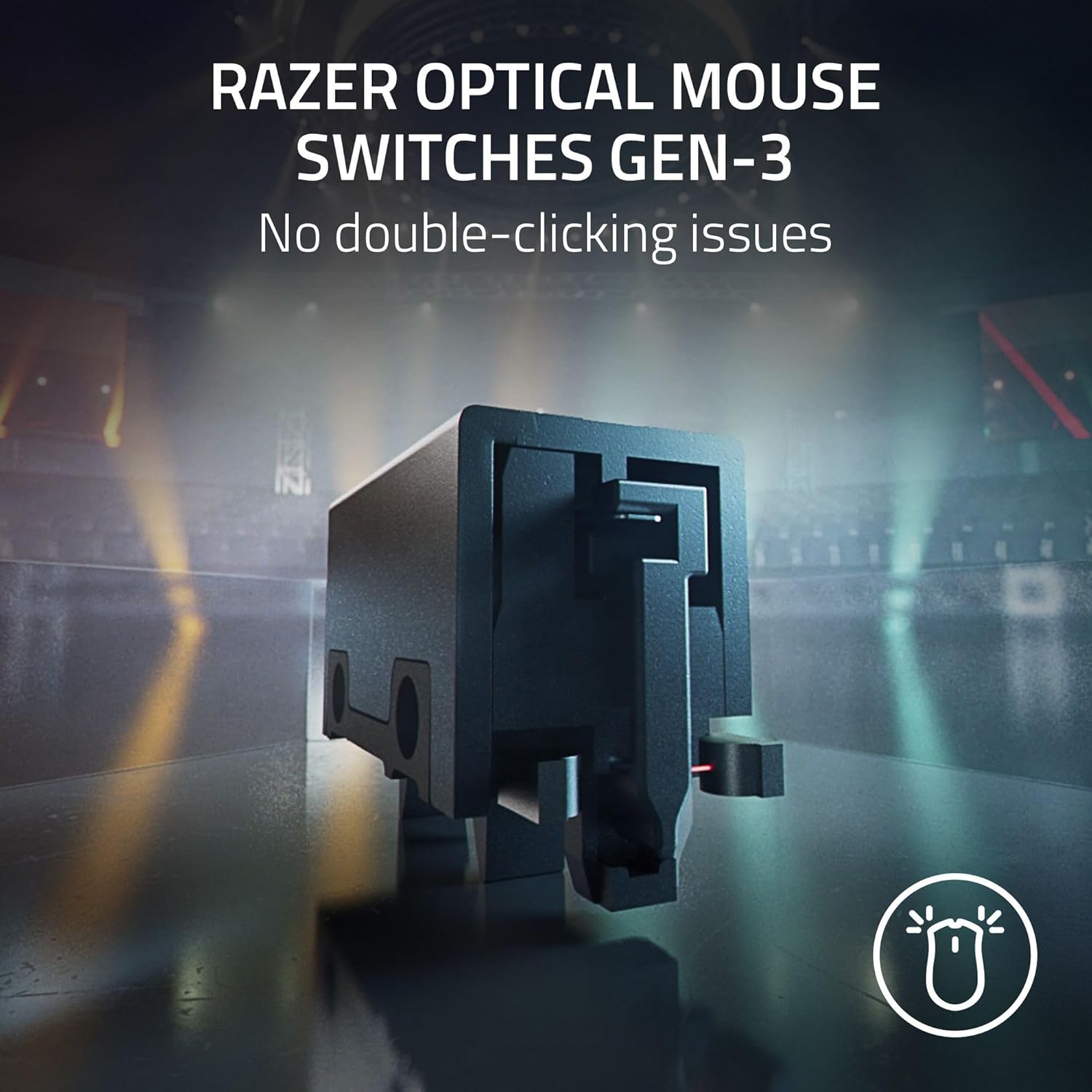 Remis à neuf - Souris de jeu sans fil DeathAdder V3 Pro de Razer&nbsp;: Léger de 63&nbsp;g avec capteur optique Focus Pro 30K et plus encore -