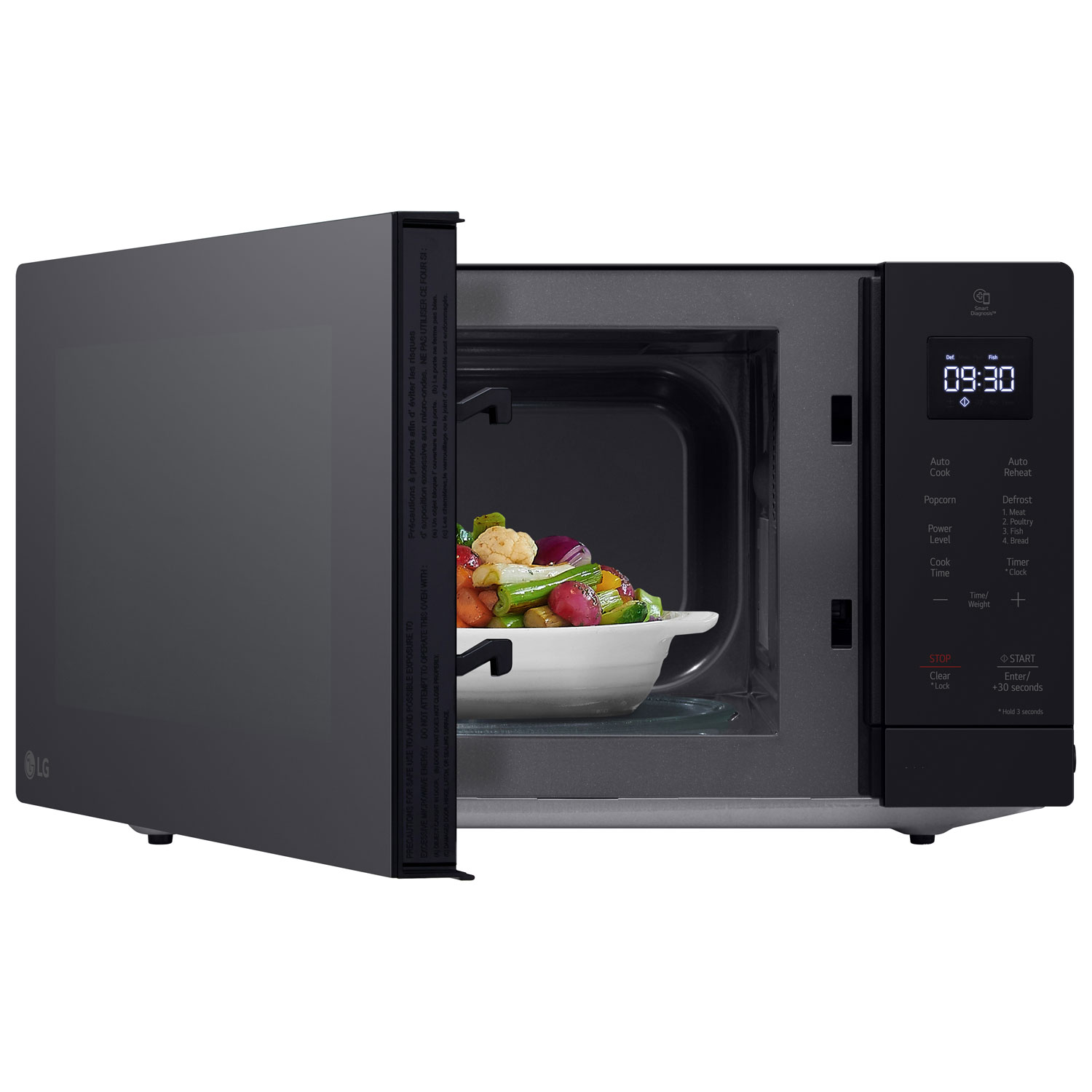 Four à micro-ondes de comptoir 1,1 pi3 de LG Pi - Noir