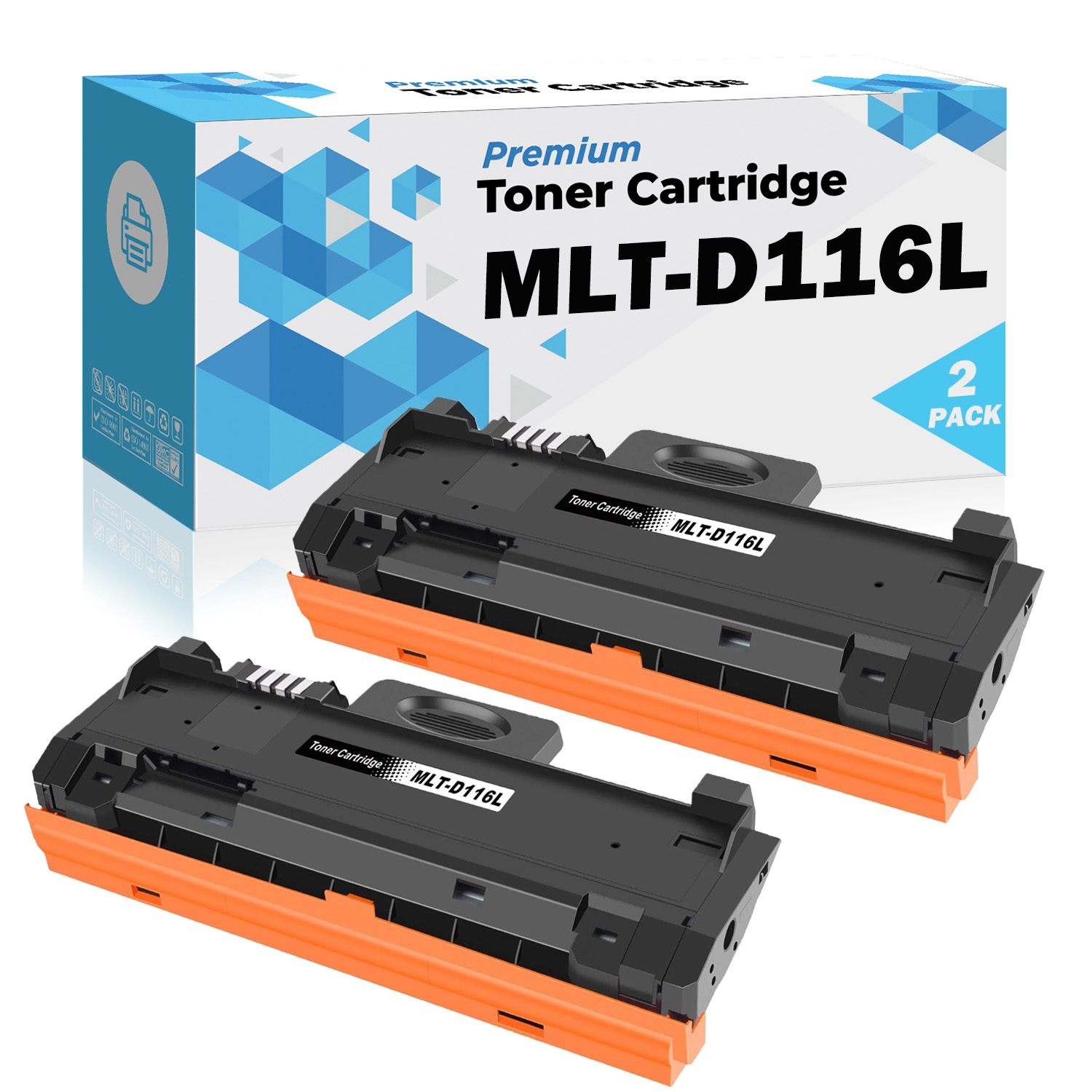 Cartouche d'encre en poudre MLT-D116L mltd116l Xpress SL-M2875FW M2625 M2625D M2626 M2675F M2675FN M2676 M2825DW M2825ND M2826 M2875 M2875FD M2876