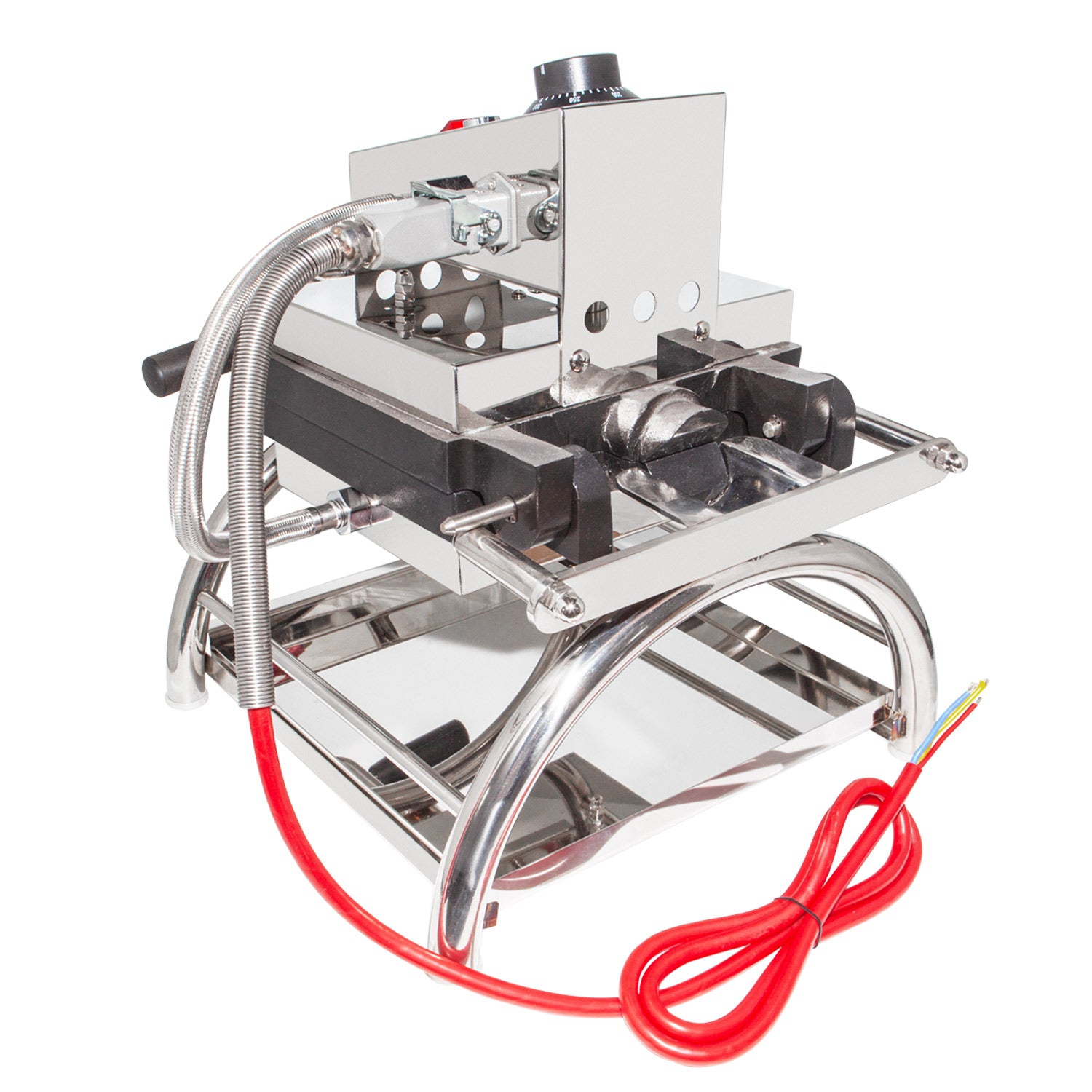 AP-31 Belgian Waffle Maker Thick | Rotating Belgian Waffle Iron | 2 Rectangular Pcs | 110V