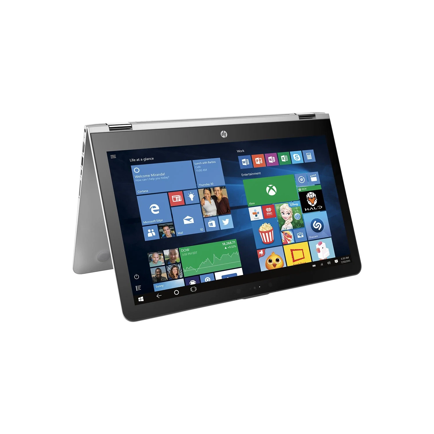 15" HP ENVY X360 M6-AQ103DX 15.6" FHD 2-in-1 Touchscreen Laptop, Core i5 7th Gen, 8Gb RAM, 256Gb SSD, Windows 11 (Refurbished-Good)