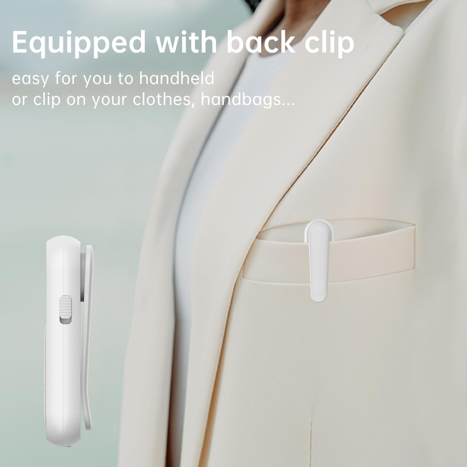 FM Radio, Rechargeable Portable Transistor Radio, Best Reception, Digital Tuning LCD with Backlight, Stereo, Running, Hiking Belt Clip