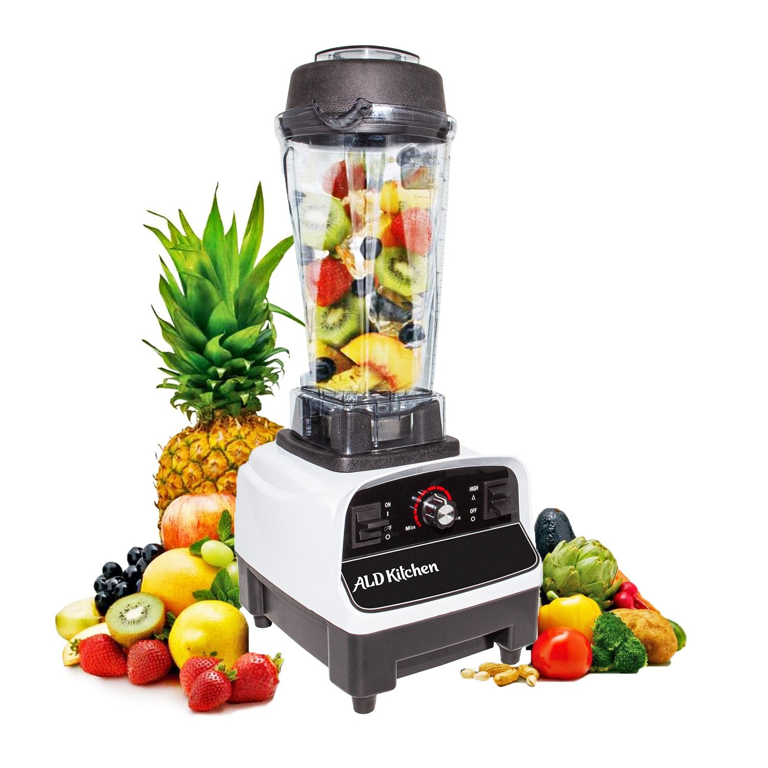 A-BL767 Commercial Blender | 2L | Portable Blender for Smoothies & Cocktails | Stainless Steel Blade | 110V