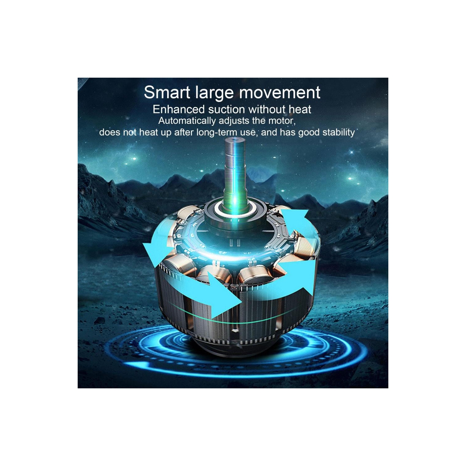 Car Vacuum Cleaner | Mini Car Cleaning Tool Car Vacuum Cleaner | Portable High Power Car Vacuum Cleaner Suitable for Car Living Room Truck Home Use -