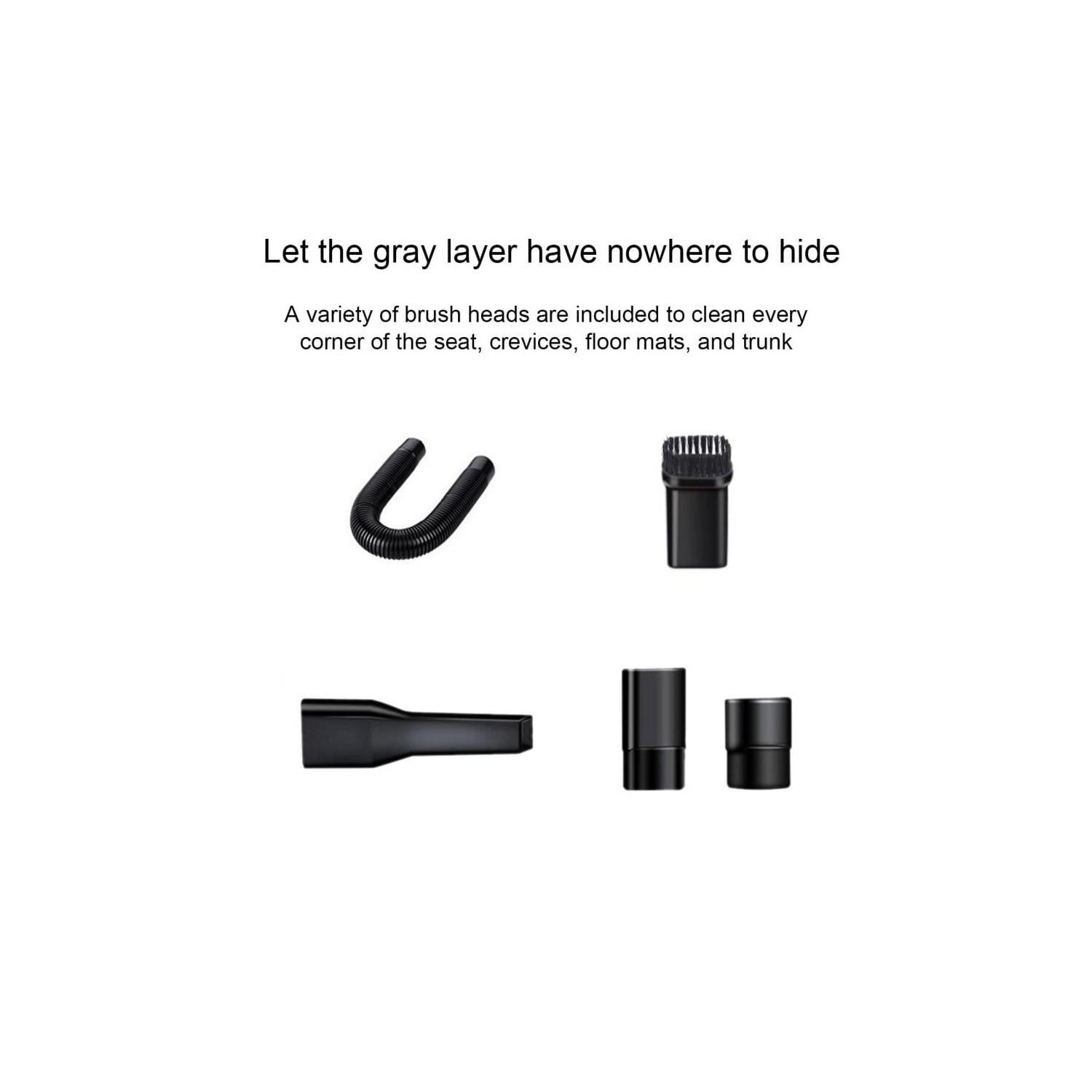 Car Vacuum Cleaner | Mini Car Cleaning Tool Car Vacuum Cleaner | Portable High Power Car Vacuum Cleaner Suitable for Car Living Room Truck Home Use -