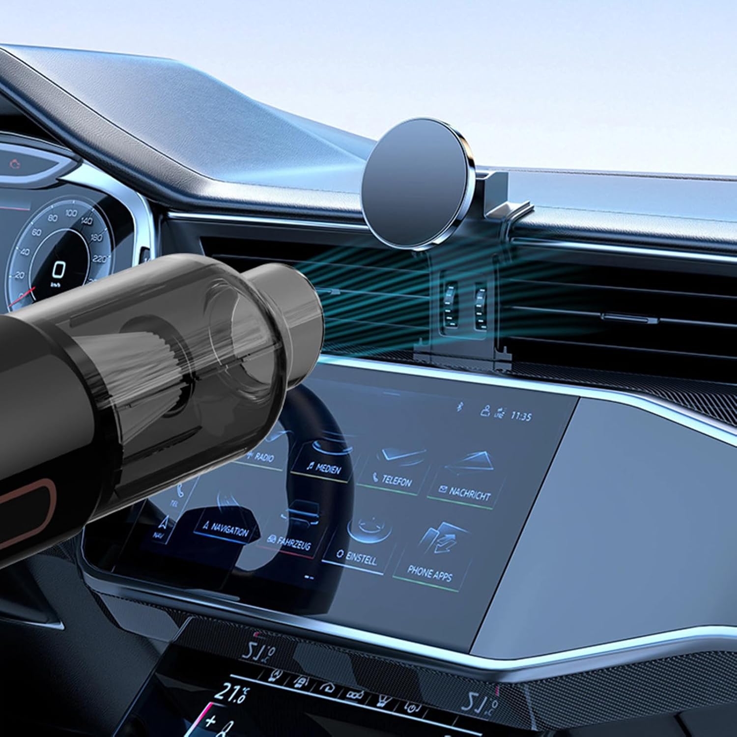 Aspirateur sans balai, aspirateur sans fil avec puissance d'aspiration élevée, aspirateur pour voiture, nettoyeur pour poils d'animaux