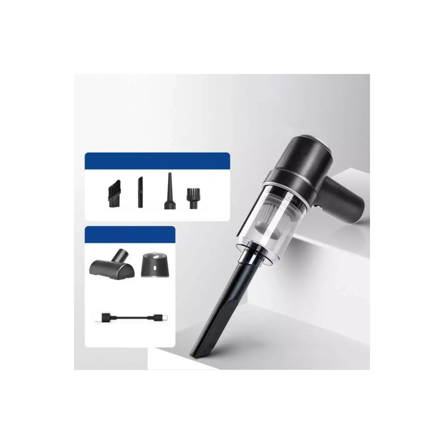 Wireless handheld car vacuum cleaner multifunctional powerful blowing and suction household small portable