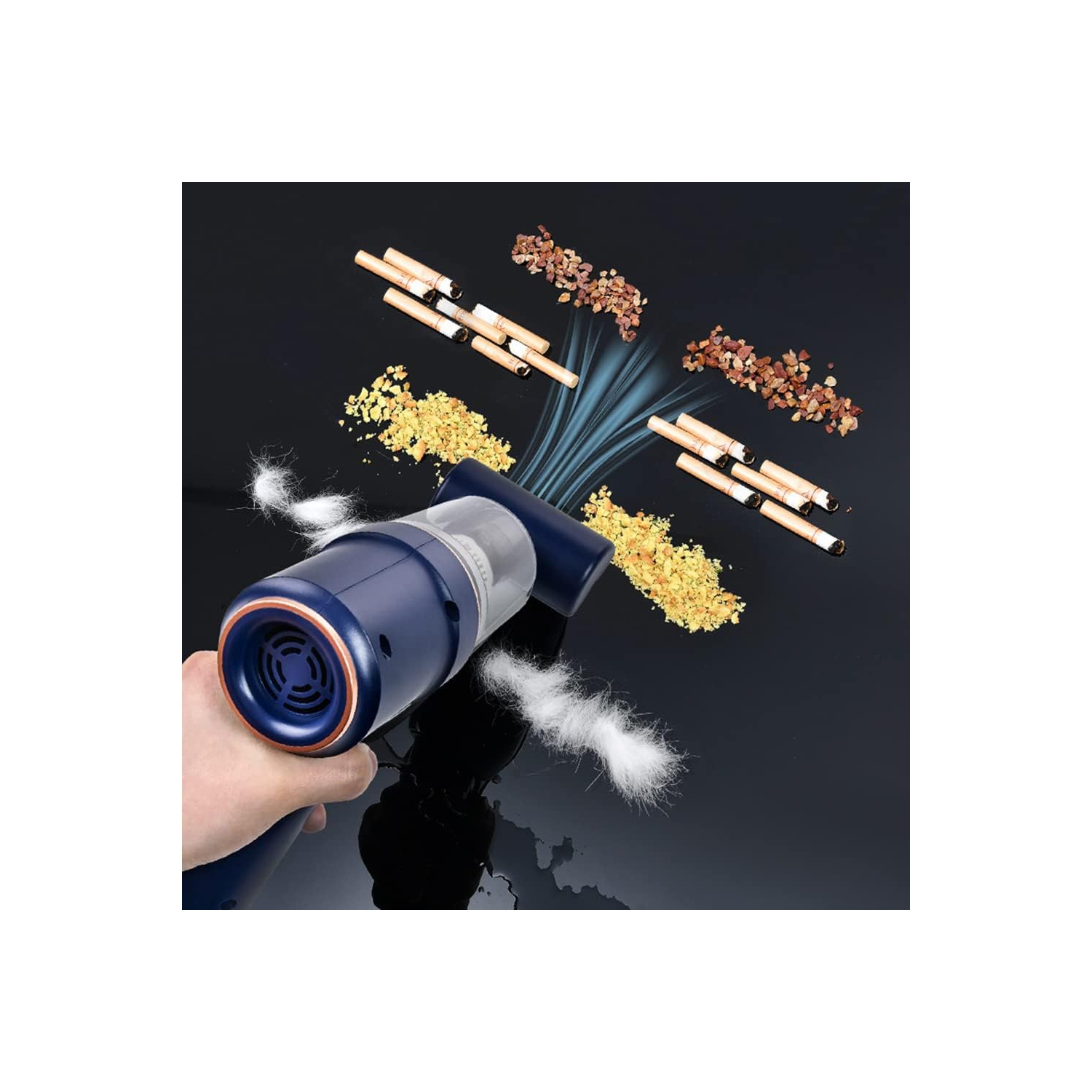 Wireless handheld car vacuum cleaner multifunctional powerful blowing and suction household small portable