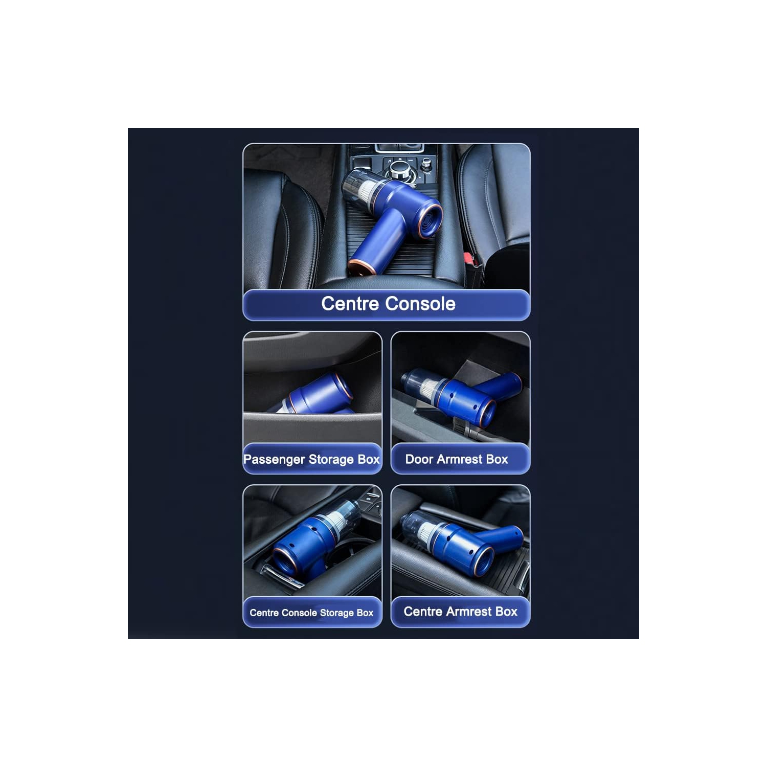 Wireless handheld car vacuum cleaner multifunctional powerful blowing and suction household small portable