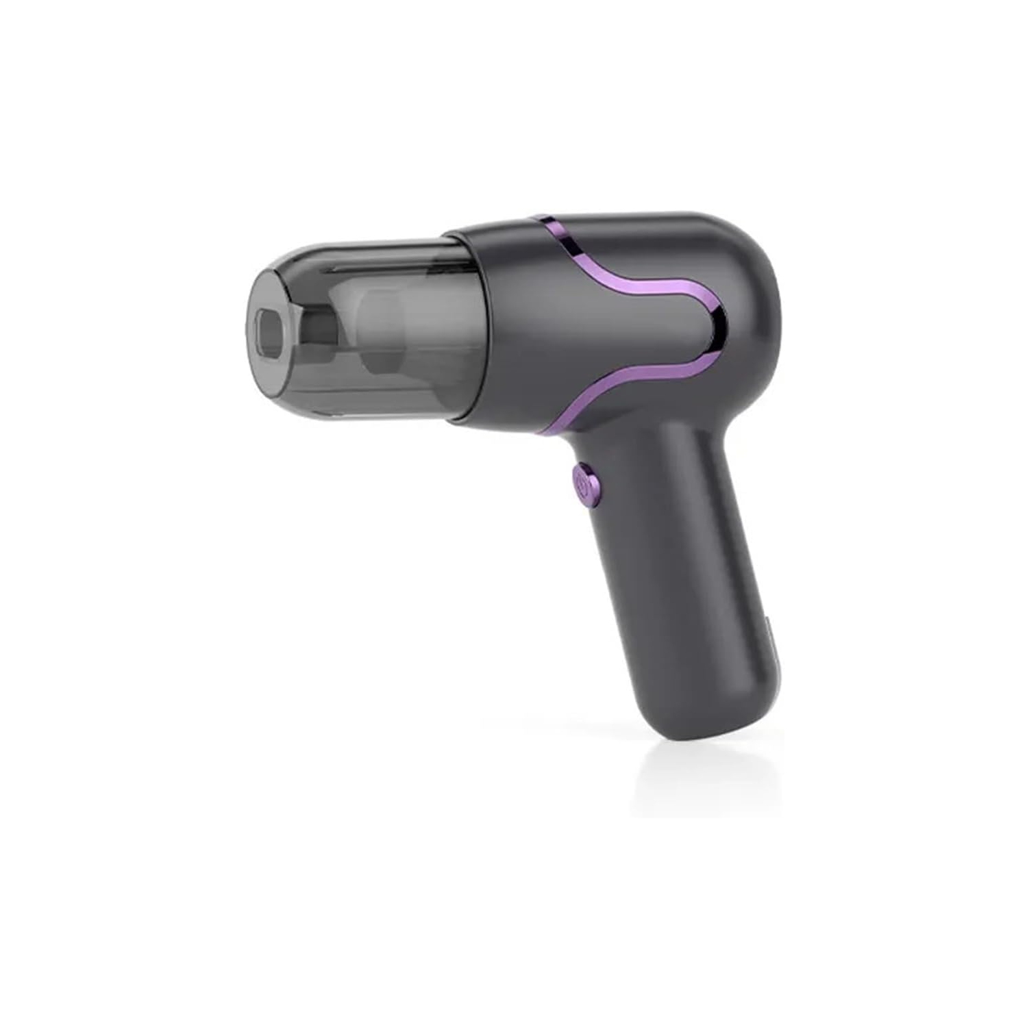 Car Vacuum Cleaner 3 in 1 Wireless Charging High Power Vacuum Cleaner Car and Home Dual Use Handheld Vacuum Cleaner with High Suction Power - Gray