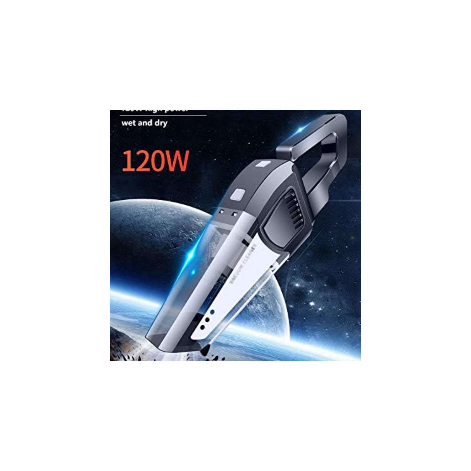 Aspirateur de voiture portatif sans fil ultra-puissant 12&nbsp;V allume-cigare 120&nbsp;W ultra-puissant Aspirateur de voiture