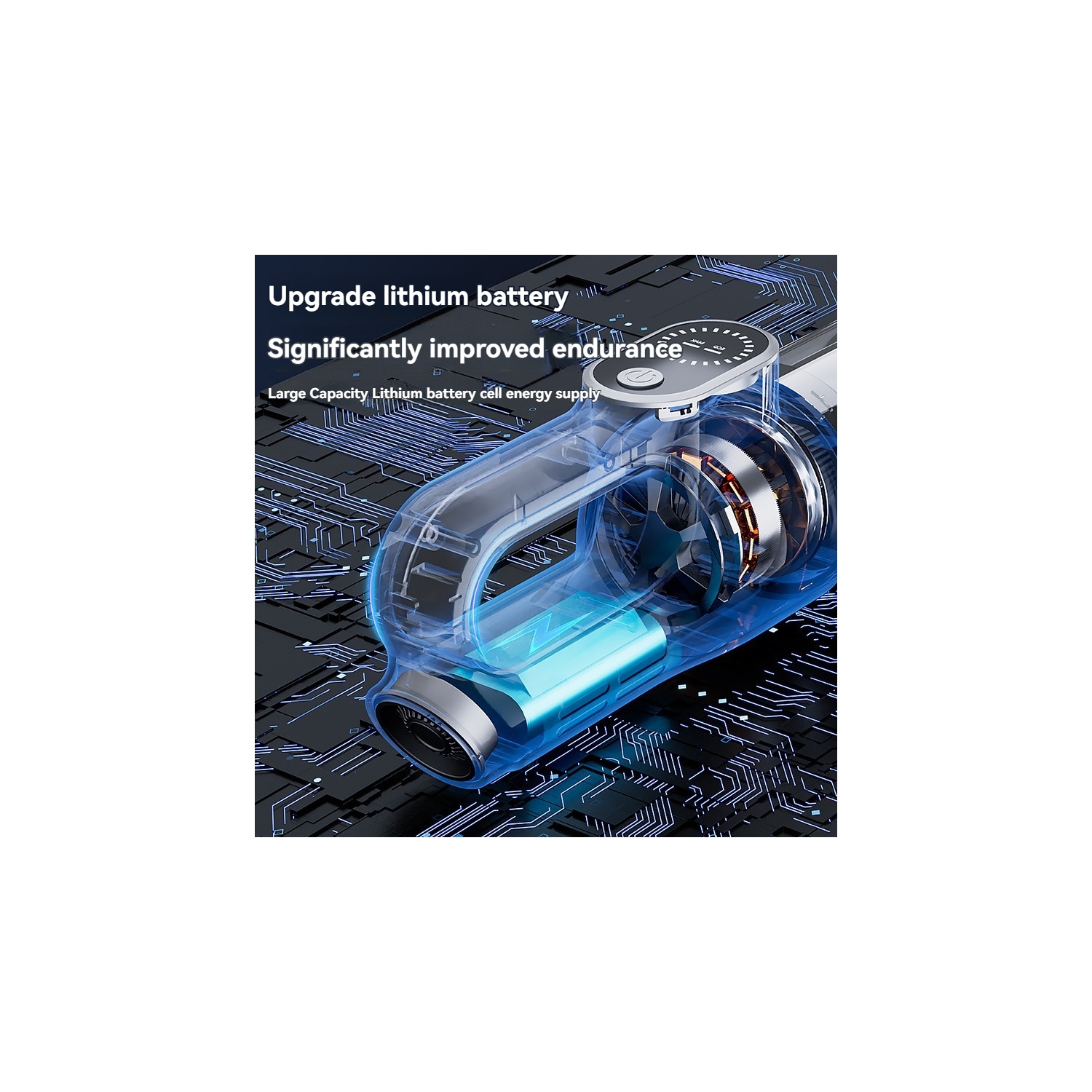 Aspirateur pour l'auto sans fil Multi-fonctions sans balai Mini souffleuse à poussière gonflable haute puissance pour voiture