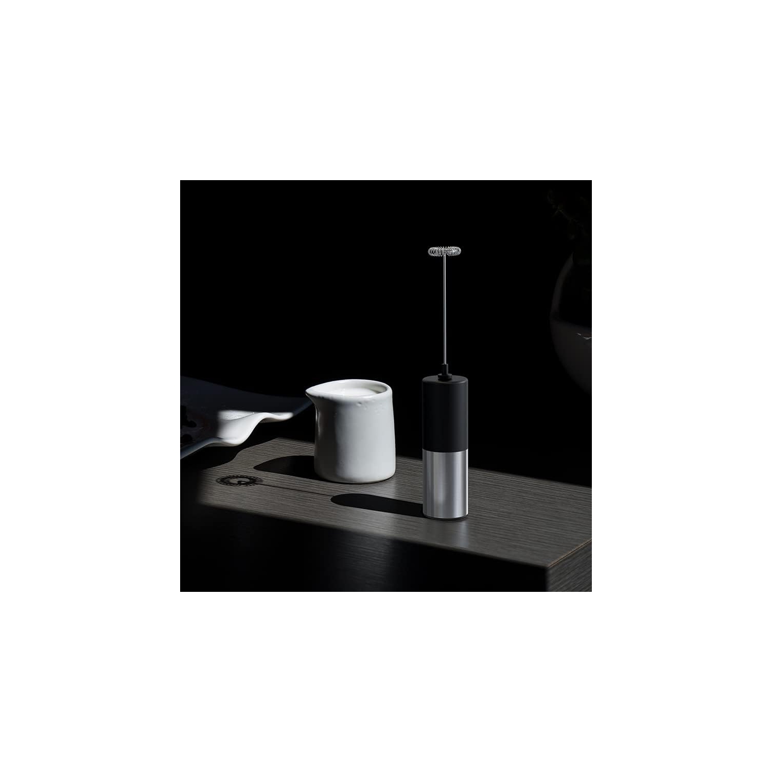 Electric Milk Frother - Mini Powerful Egg Beater, Suitable for Coffee, Protein Shakes, Non-Dairy Milk, Compact and Durable, One-Touch Operation,