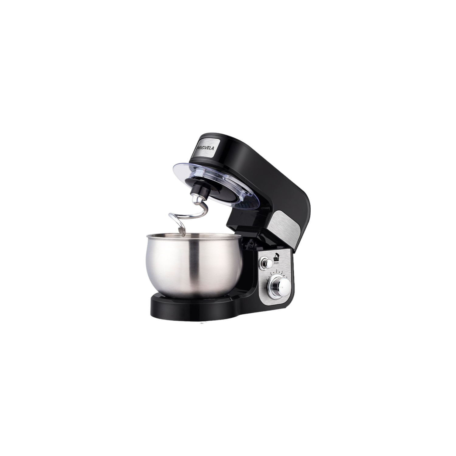 3L small fully automatic table mixer, large capacity, multi-purpose, 360-degree vertical stirring, head up power off protection, suitable for