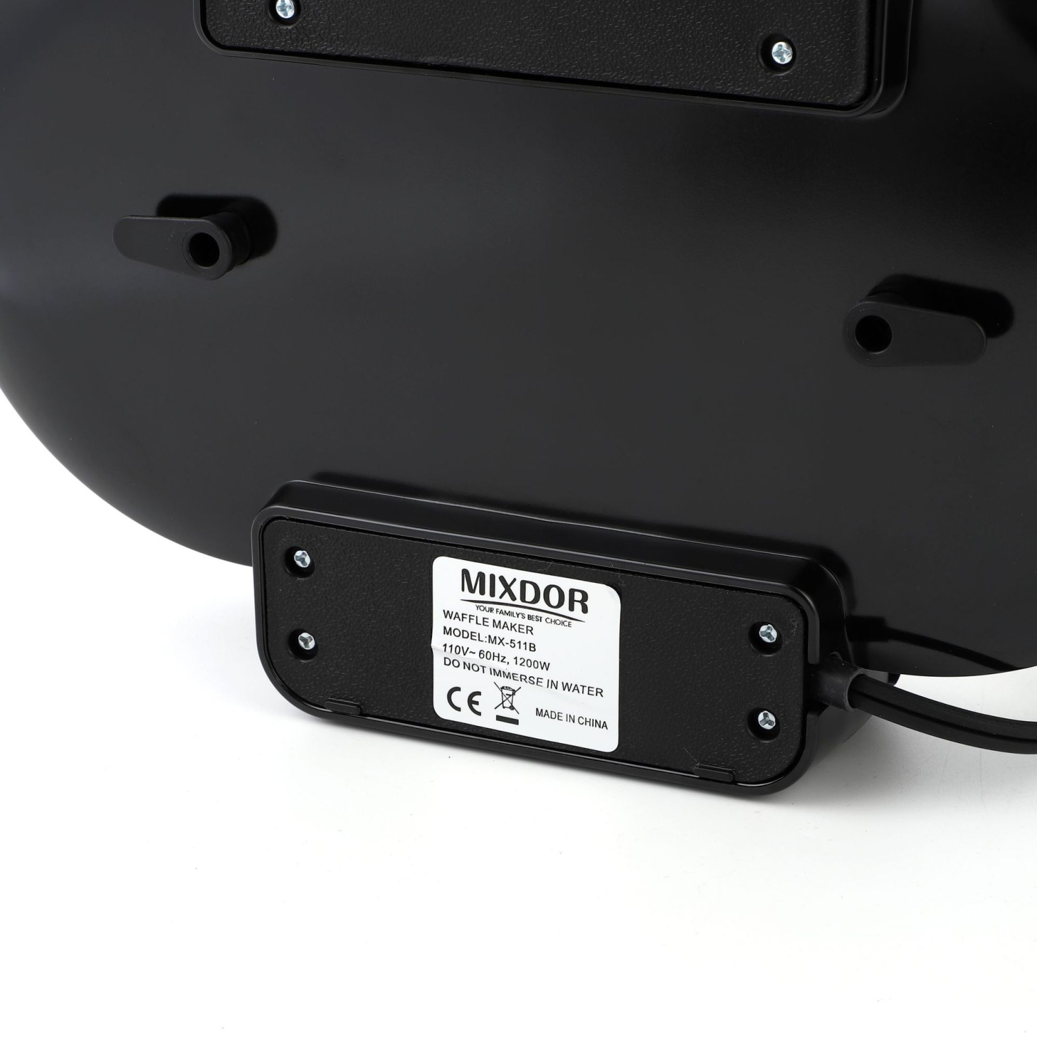 1200W Breakfast Waffle Maker - Adjustable baking depth, - Quick heating, dishwasher safe - Can make panini, cookies, etc.