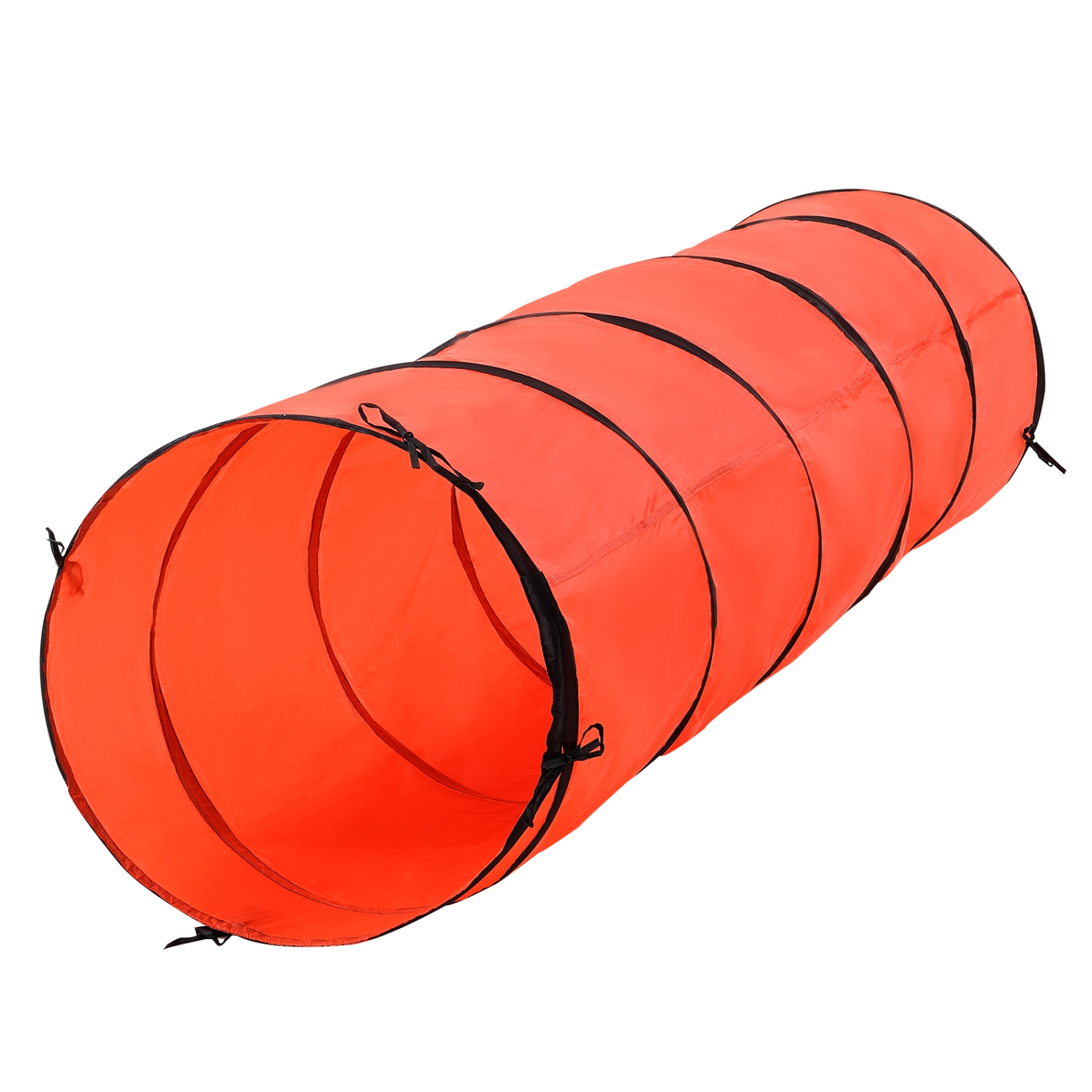 VEVOR 5 PCS Dog Agility Training Equipment, Set Upgrade with Adjustable High Hurdles,6 Weave Poles,Extended Tunnel,Jump Ring,Pause Box, Foldable