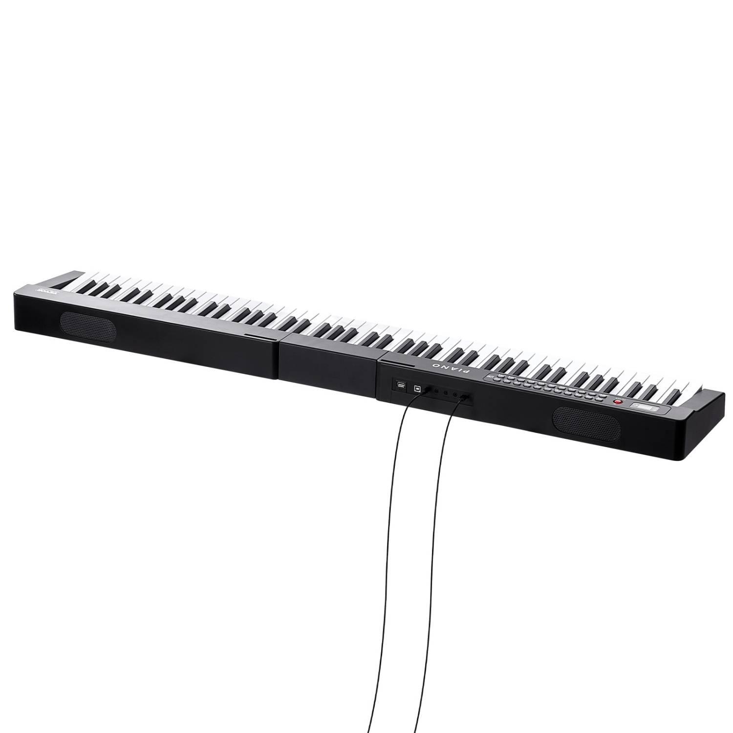 VEVOR 88 Key Digital Piano Keyboard,Semi Weighted Keys,Full Size Electric Portable Keyboard Piano Set with 1000 Tones Built-In Speakers Sustain Pedal