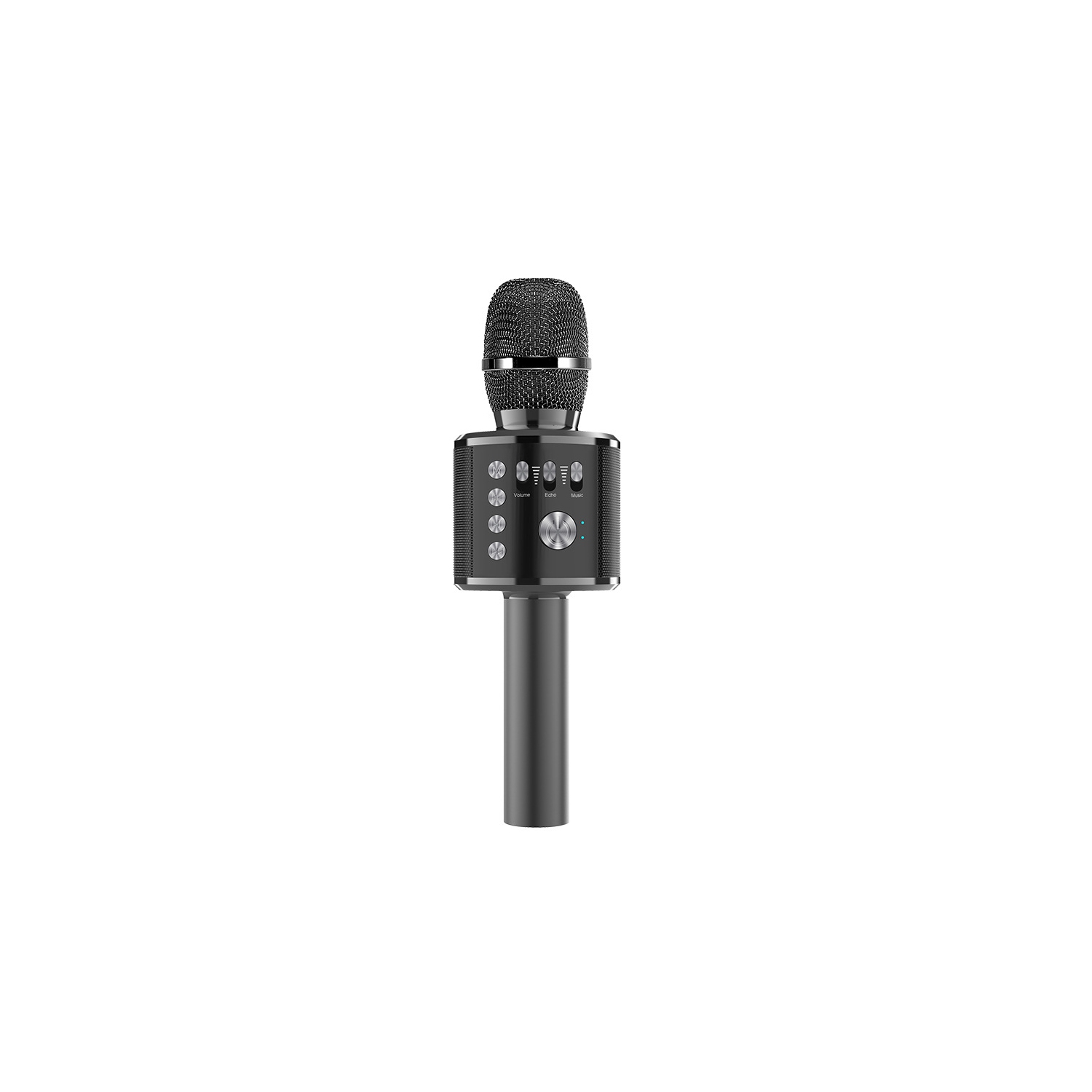 Wireless microphone speaker integrated microphone karaoke speaker integrated machine outdoor karaoke speaker microphone - black