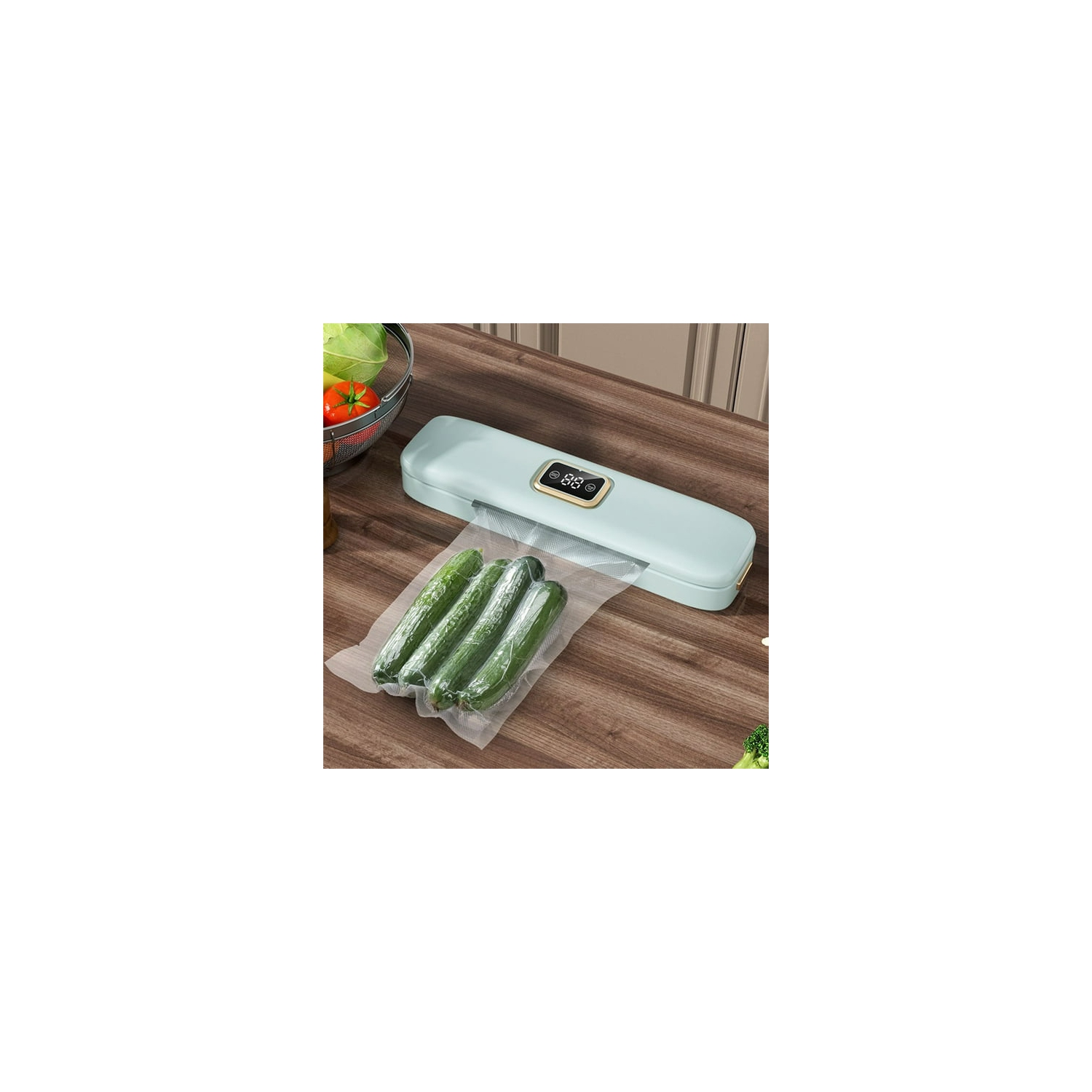 Vacuum Packaging Machine - Universal seal for wet and dry foods, easy to clean design, one-touch operation, suitable for all food types, compact and