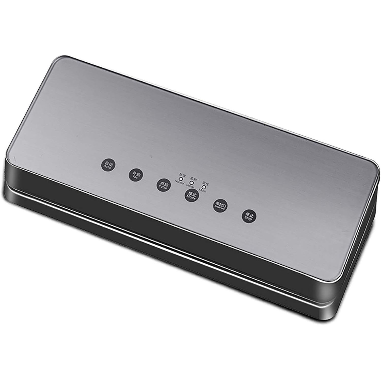 Kitchen vacuum sealer Automatic vacuum sealer - Wet and dry dual mode for all foods, space saving, low noise, 10 sealing bags included