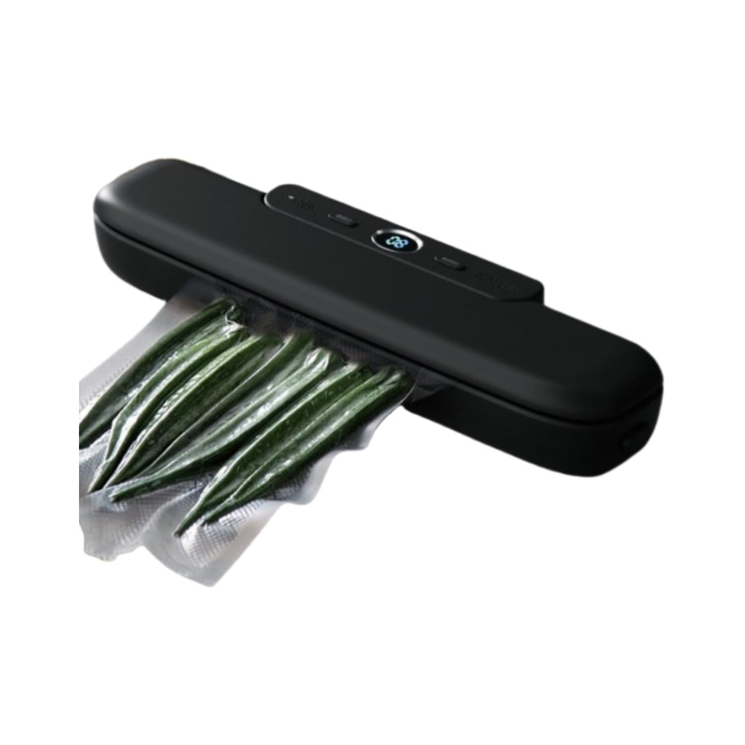 Multifunctional vacuum sealer - adjustable suction, suitable for dry/wet/soft food, one-touch operation, with compressor