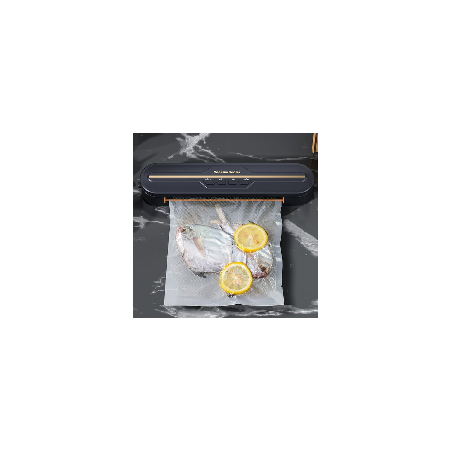 Scelleuse sous vide de qualité supérieure&nbsp;: durable et portative, multi-usage pour la maison, le bureau ou les voyages, facile à utiliser, noir