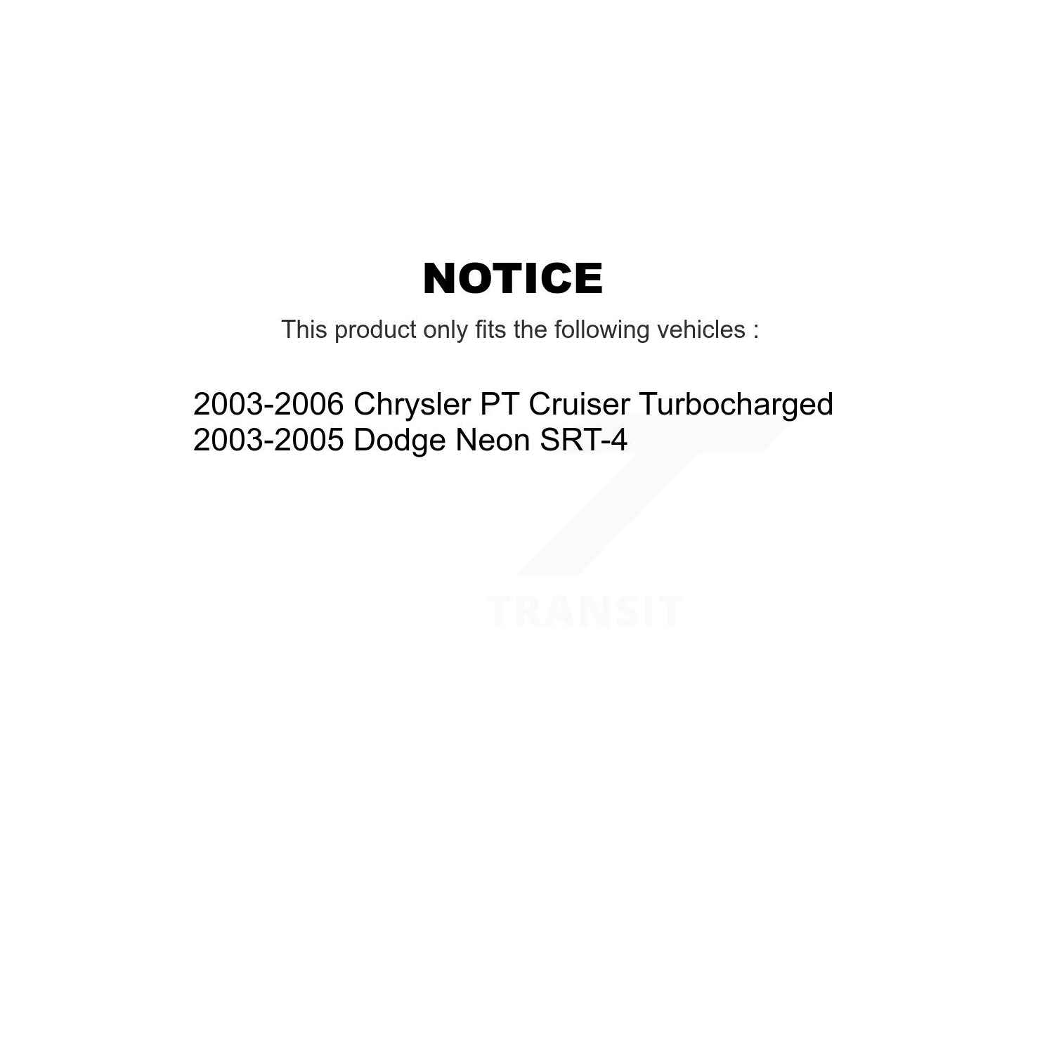 Disques arrière Plaquettes de frein de stationnement en céramique Kit pour Chrysler PT Cruiser Dodge Neon K8T-105654