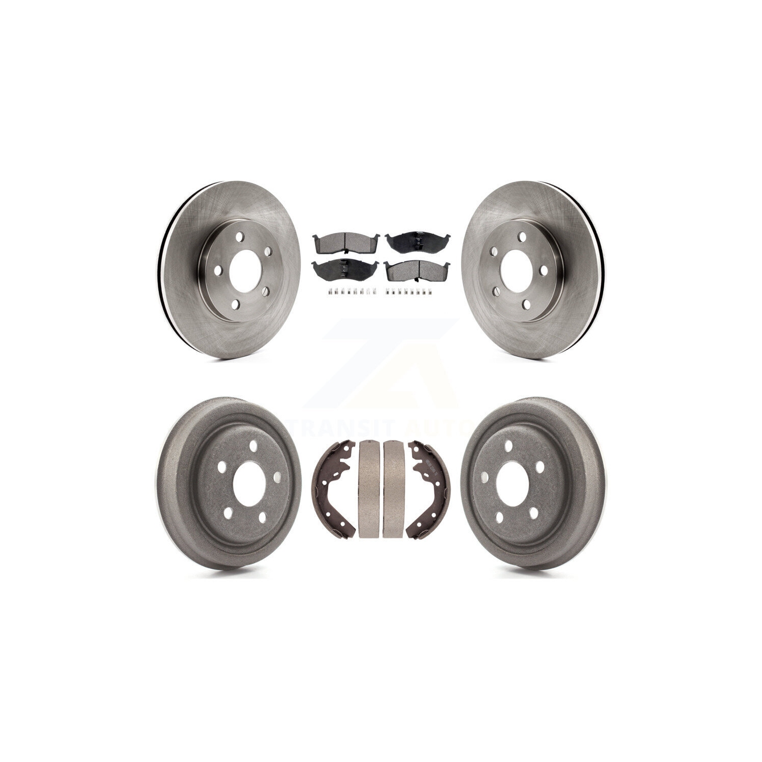 Front Rear Disc Brake Rotors Ceramic Pad Drum Kit For Neon Dodge Chrysler Plymouth SX 2.0 K8T-105813