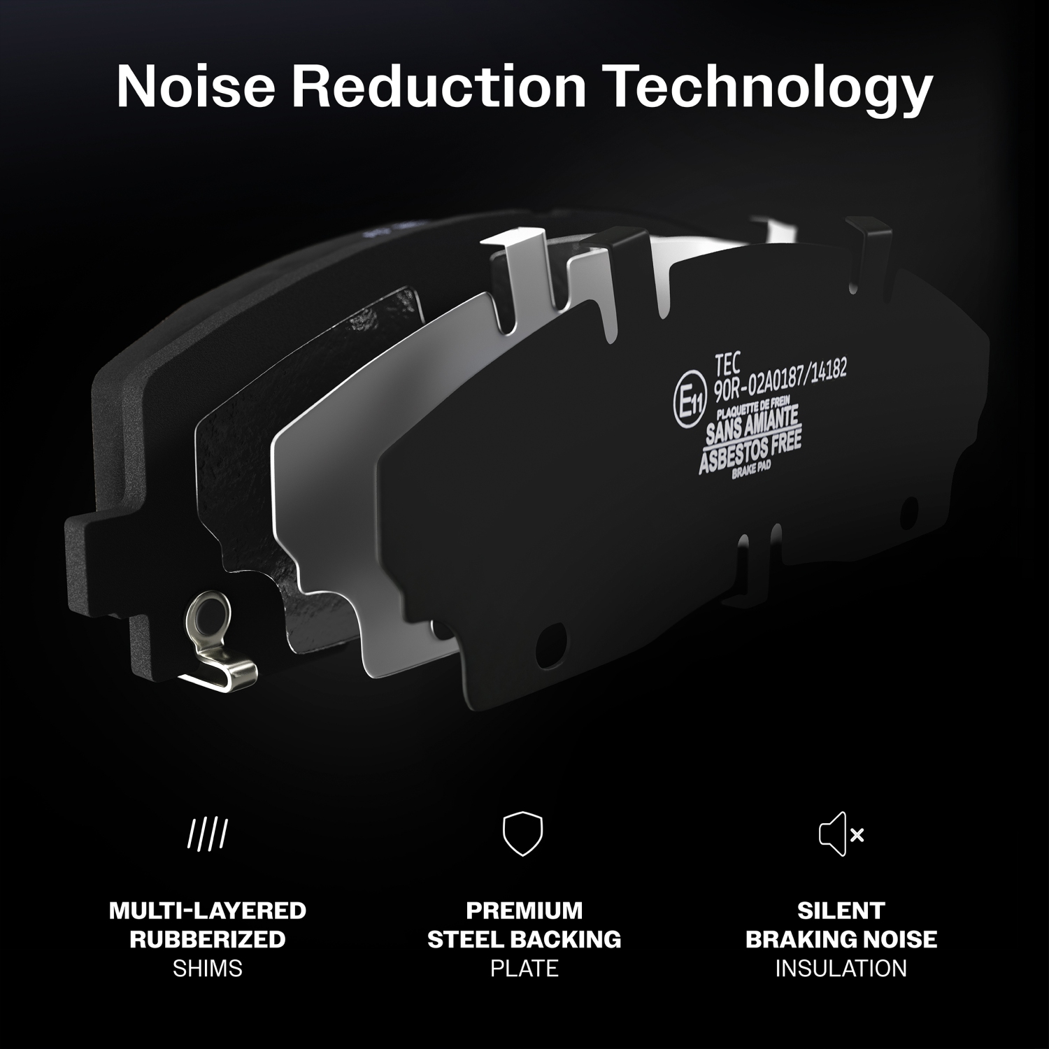 Ensemble de disques de frein à disque enduit avant et plaquettes en céramique pour Mercedes-Benz E53 AMG KGT-104329