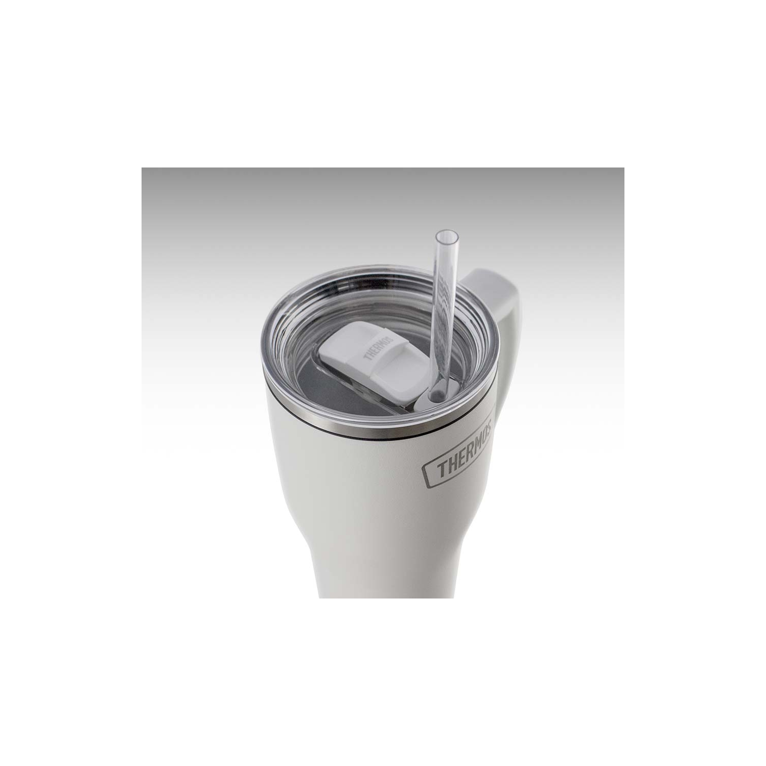 Tasse de voyage en acier inoxydable avec paille Outdo 850&nbsp;ml de Thermos