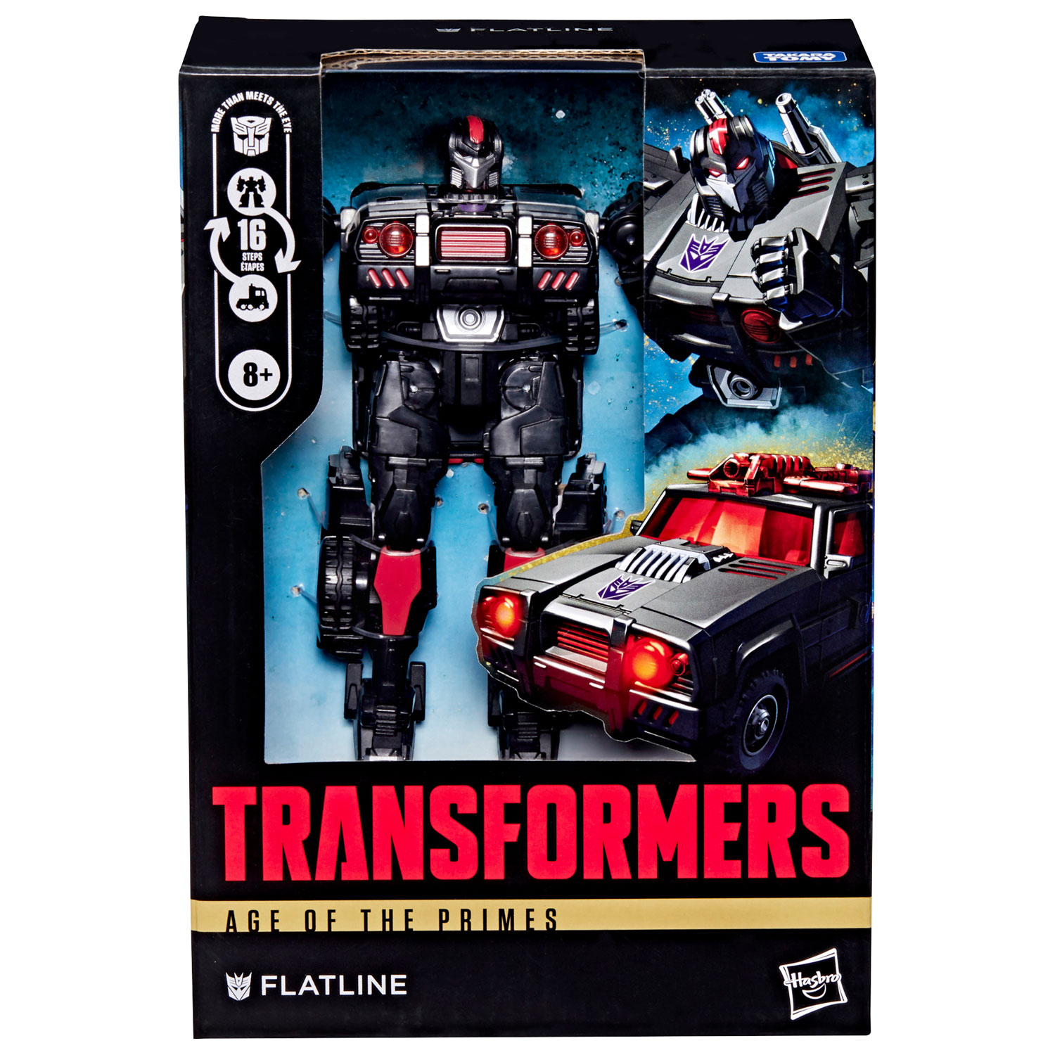 Transformers Age of the Primes - Figurine d'action Voyageur Flatline