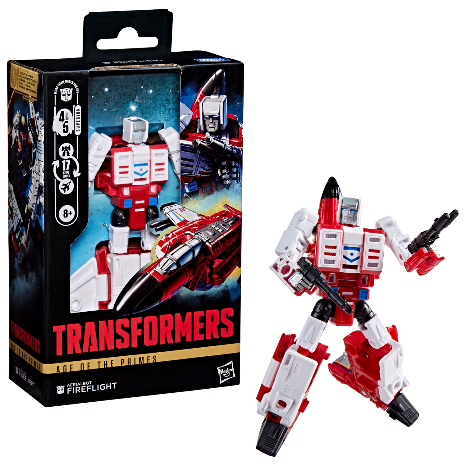 Transformers Age of the Primes - Figurine d'action Aerialbot Fireflight