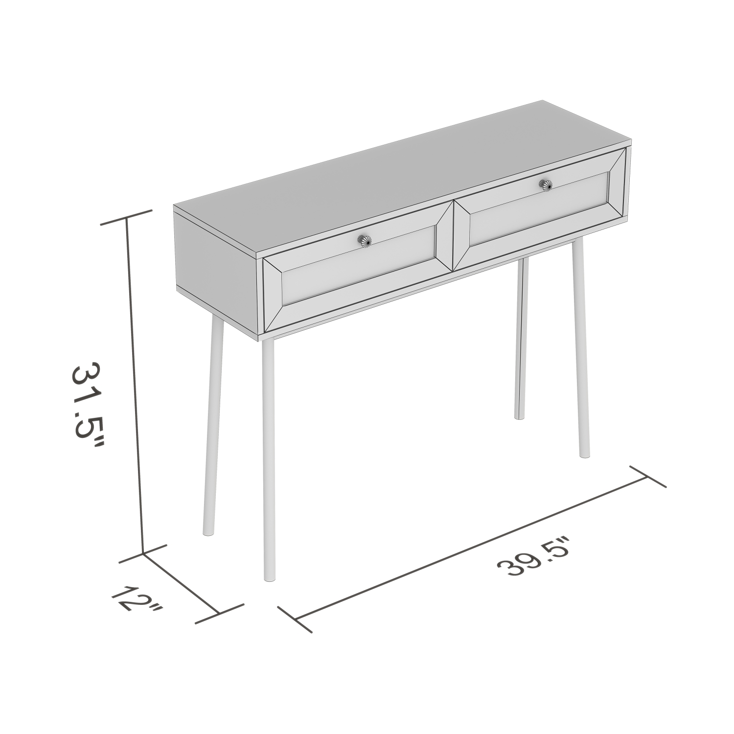 Premium Console Table for Entryway. Versatile Sofa Table. Stylish and Functional Behind Couch Table. Accent Table Easy to Assemble. Console Table