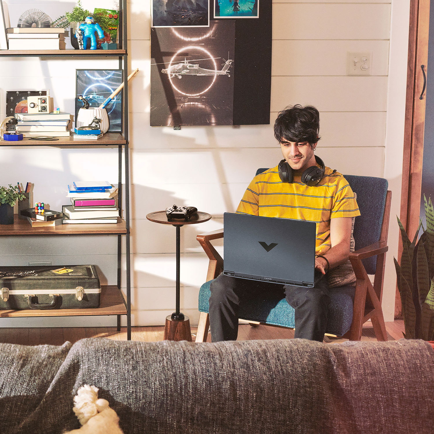 Portable de jeu de 15,6 po Victus de HP - Argenté mica