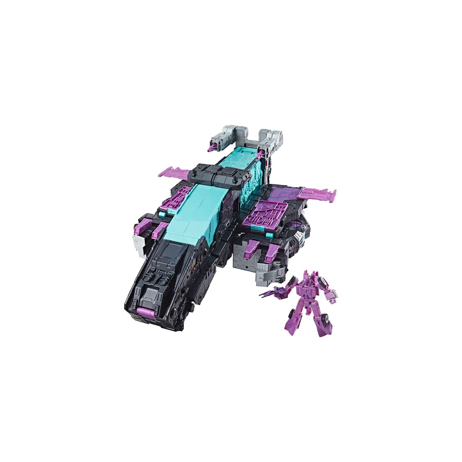 Transformers Age of the Primes - Figurine d'action classe Titan de 18&nbsp;po - Trypticon