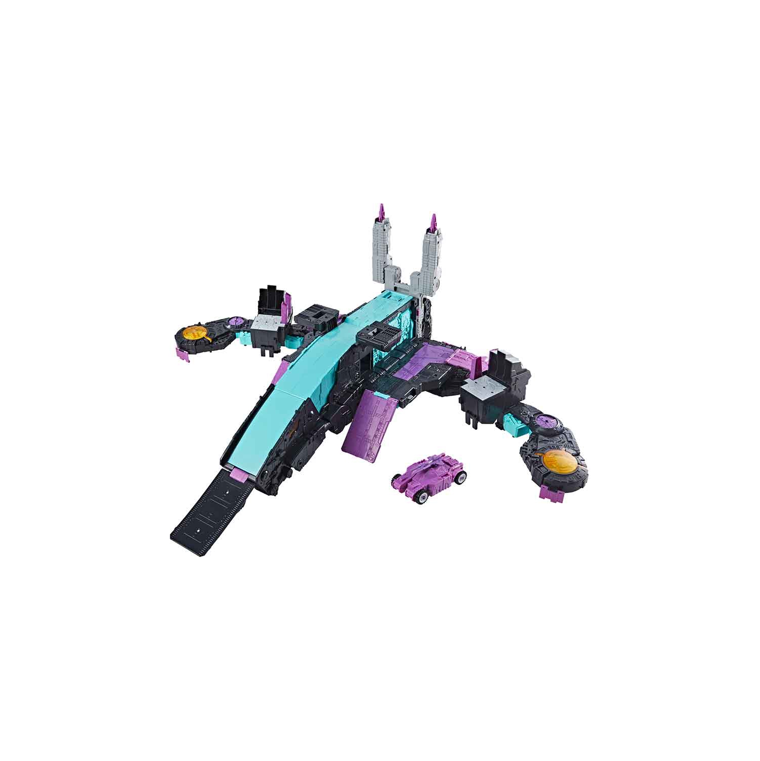 Transformers Age of the Primes - Figurine d'action classe Titan de 18&nbsp;po - Trypticon