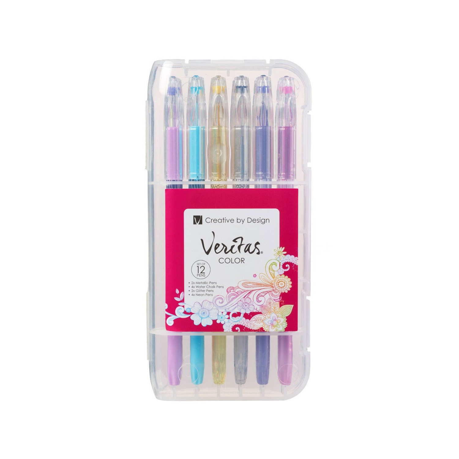 Assorted Gel Pen Set - 12 pc